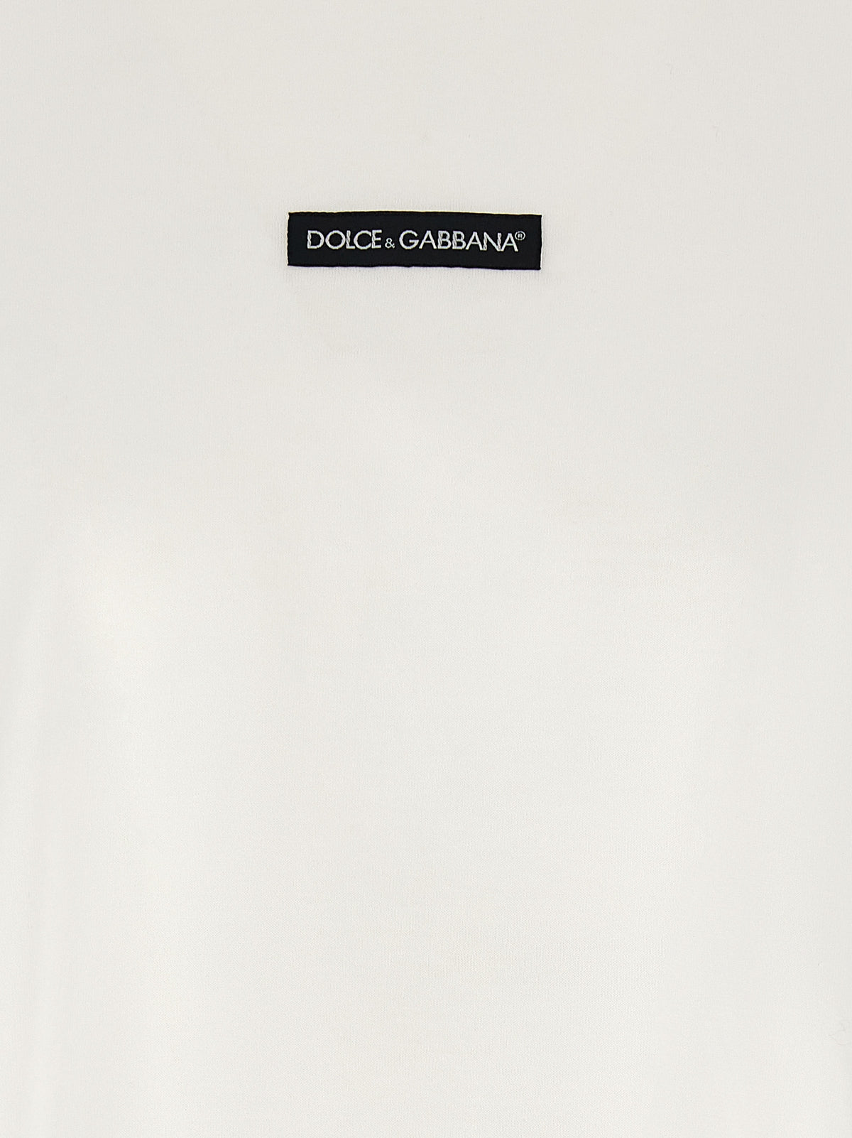 Dolce & Gabbana Men Logo Patch T-Shirt DOLCE & GABBANA