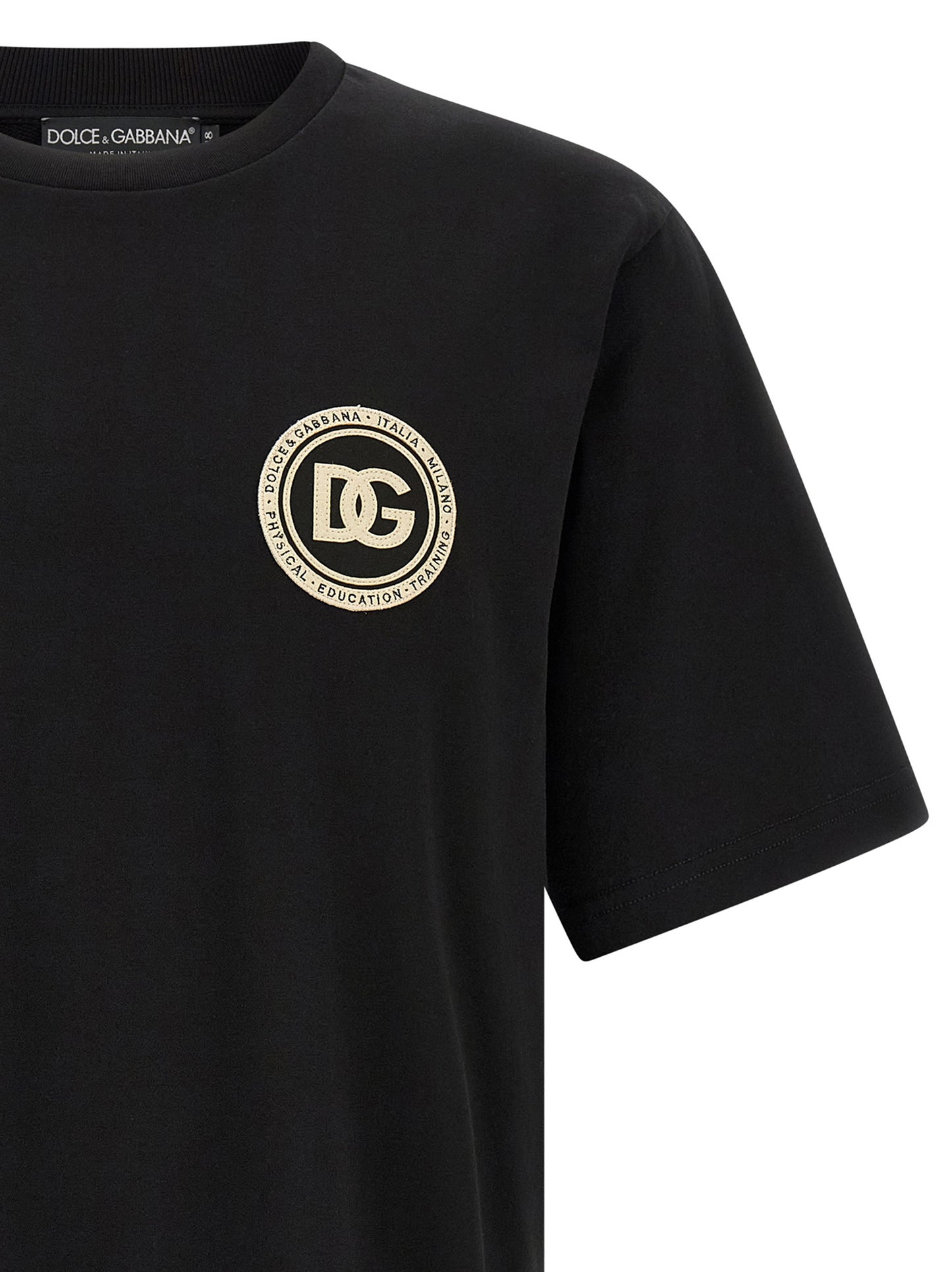 Dolce & Gabbana Men 'Dg' Patch T-Shirt DOLCE & GABBANA