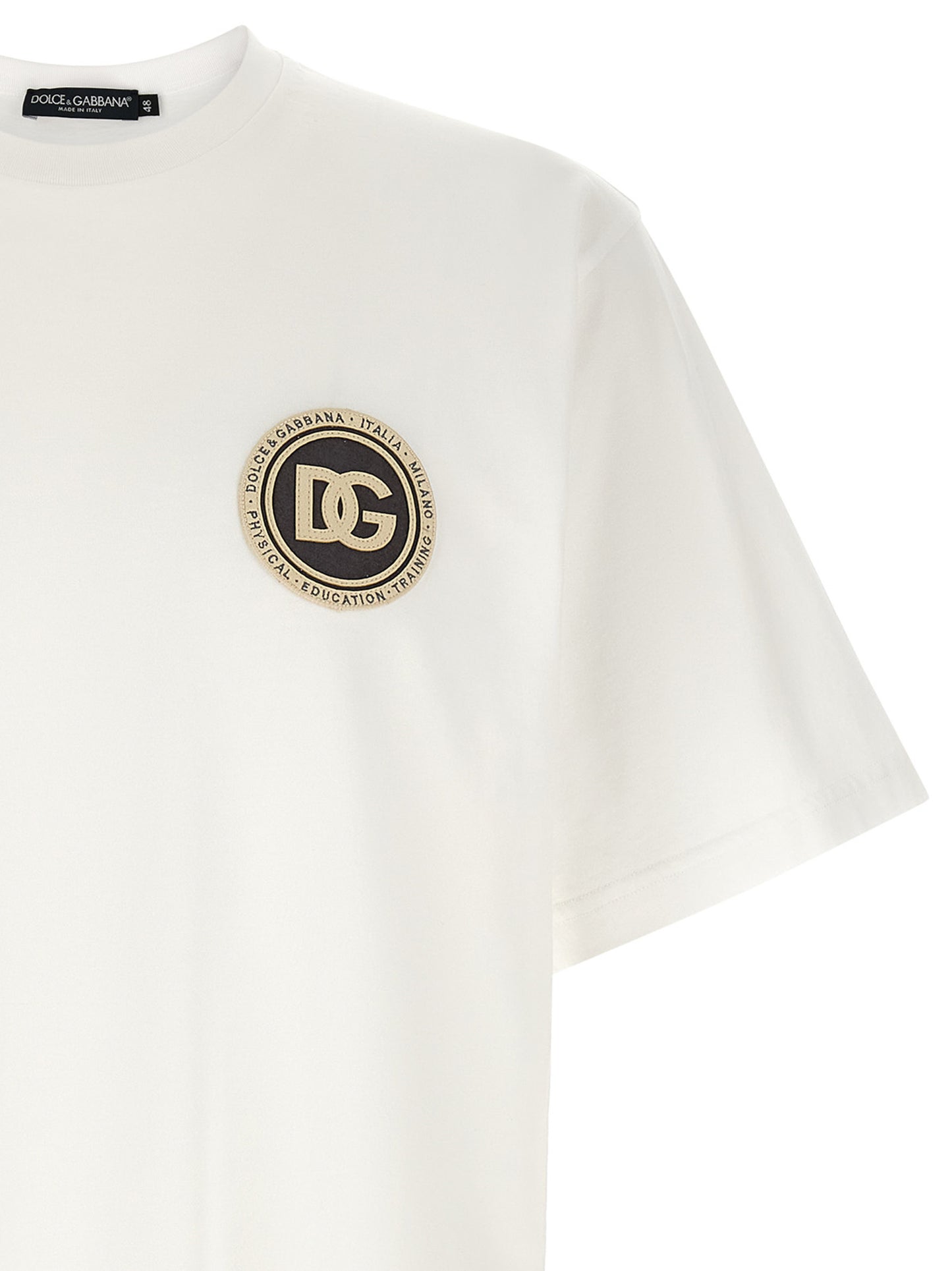 Dolce & Gabbana Men 'Dg' Patch T-Shirt DOLCE & GABBANA