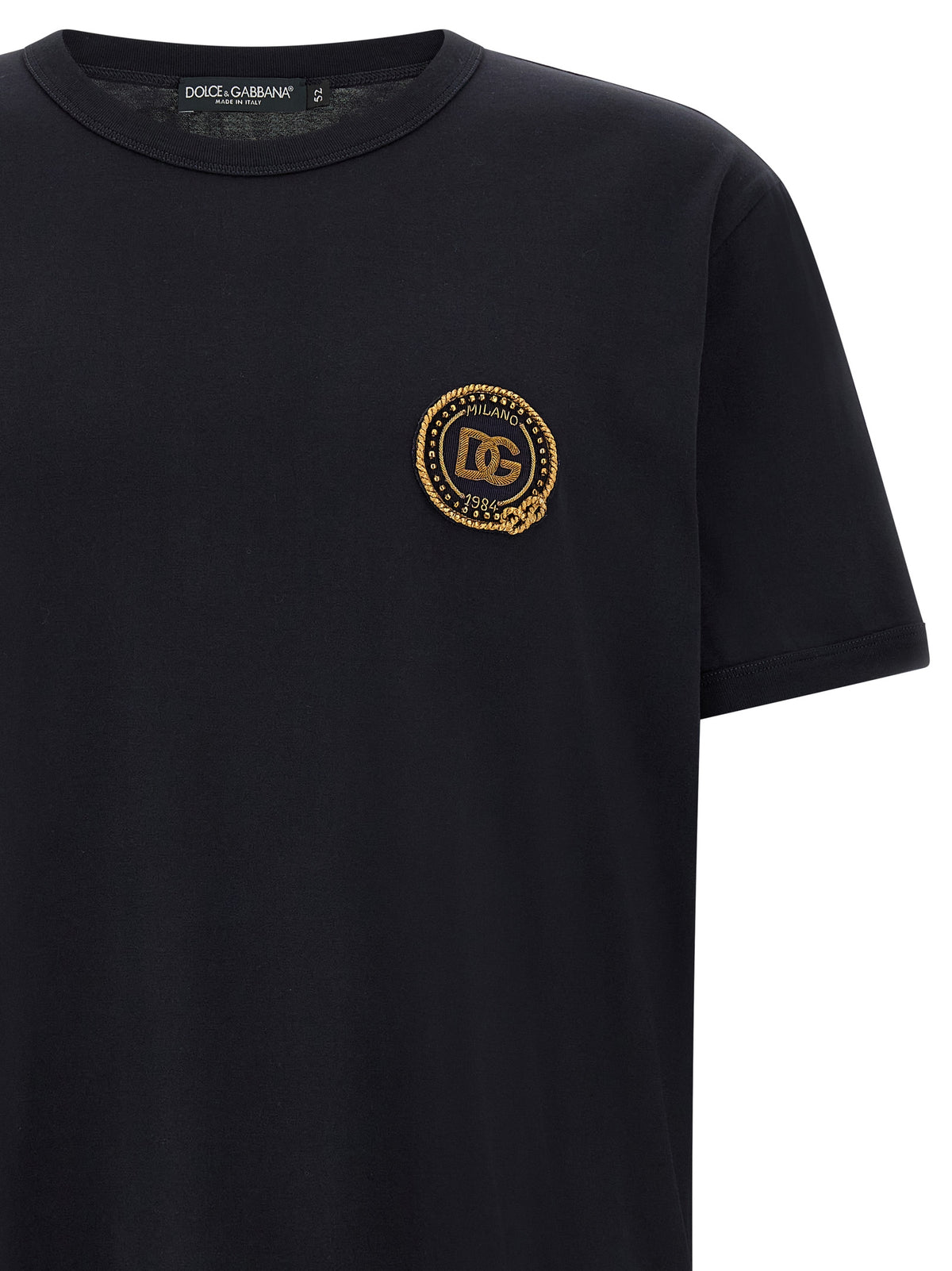 Dolce & Gabbana Men Logo Patch T-Shirt DOLCE & GABBANA