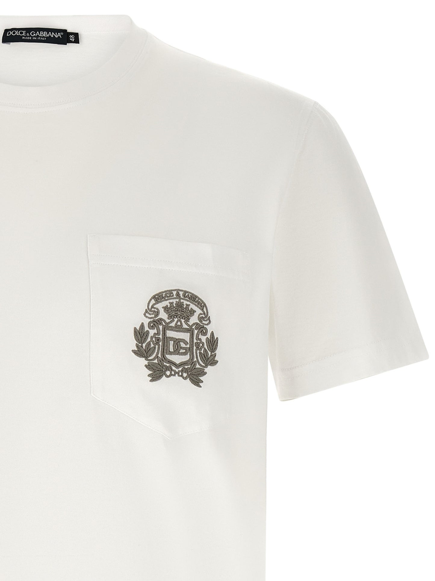 Dolce & Gabbana Men 'Dg' Embroidered T-Shirt DOLCE & GABBANA