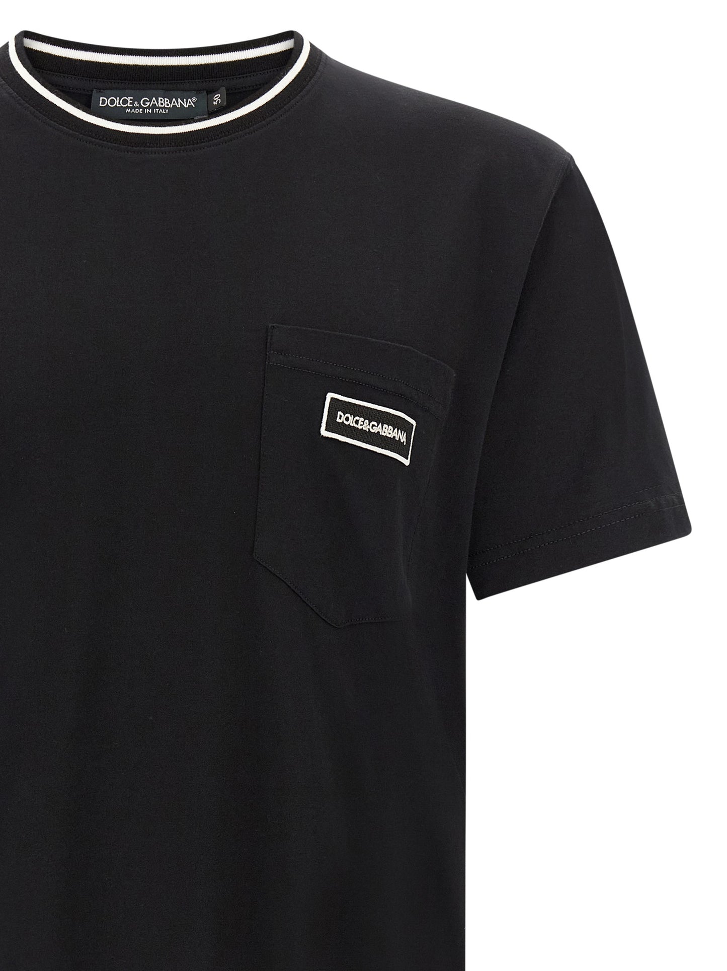 Dolce & Gabbana Men Logo Pocket T-Shirt DOLCE & GABBANA