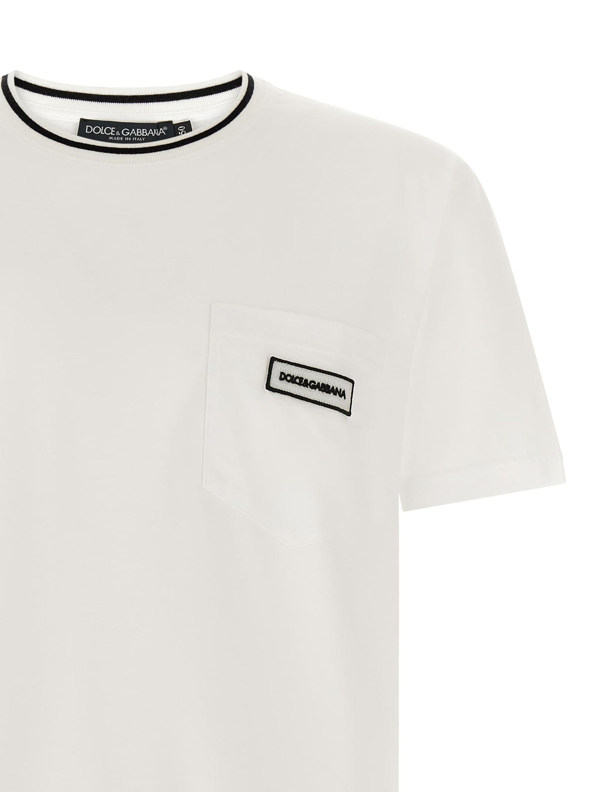Dolce & Gabbana Men Logo Pocket T-Shirt DOLCE & GABBANA