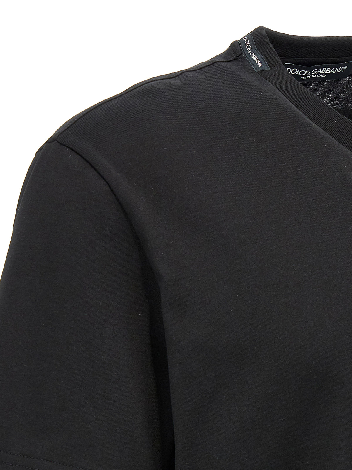 Dolce & Gabbana Men Logo Embroidery T-Shirt DOLCE & GABBANA