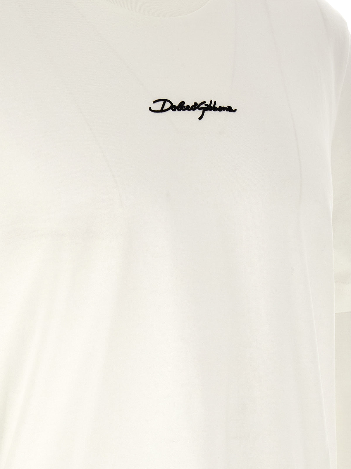 Dolce & Gabbana Men Logo Patch T-Shirt DOLCE & GABBANA