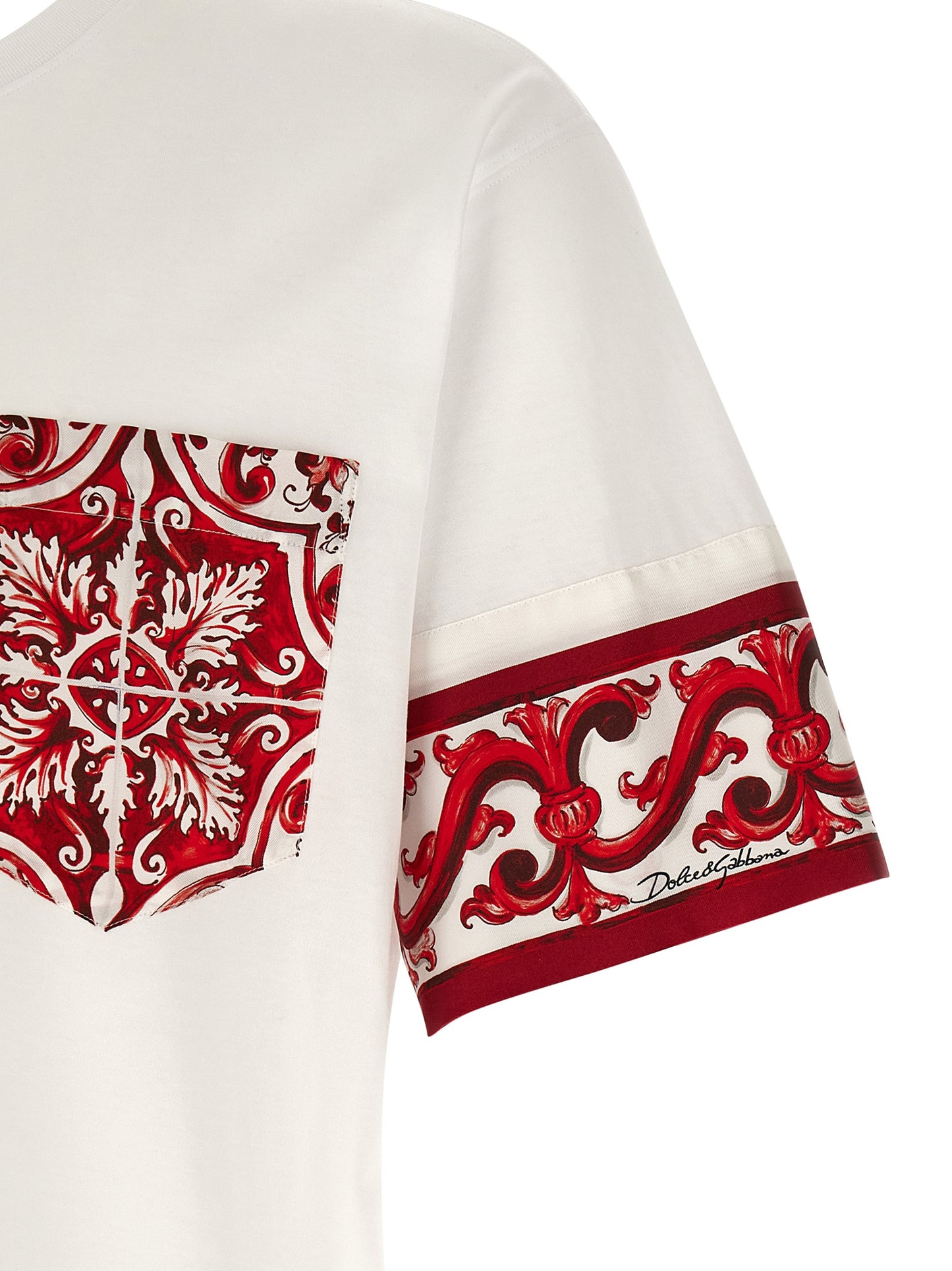 Dolce & Gabbana Men 'Maiolica' T-Shirt DOLCE & GABBANA