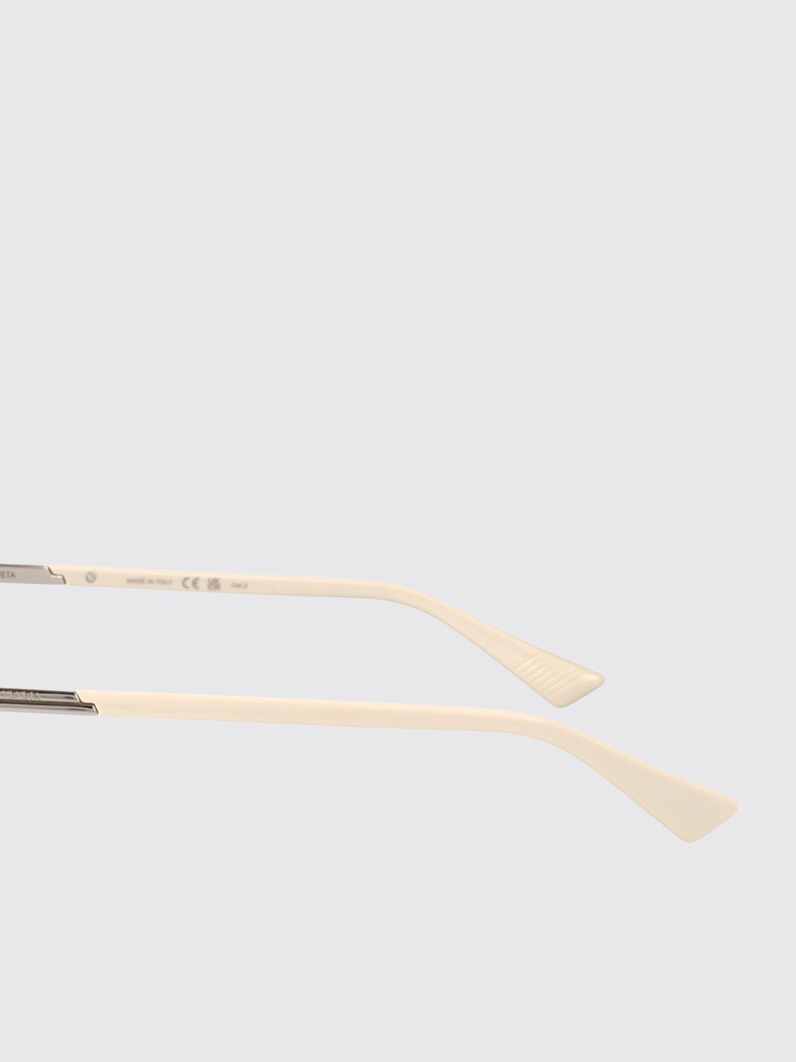 Bottega Veneta Sunglasses Men Silver BOTTEGA VENETA