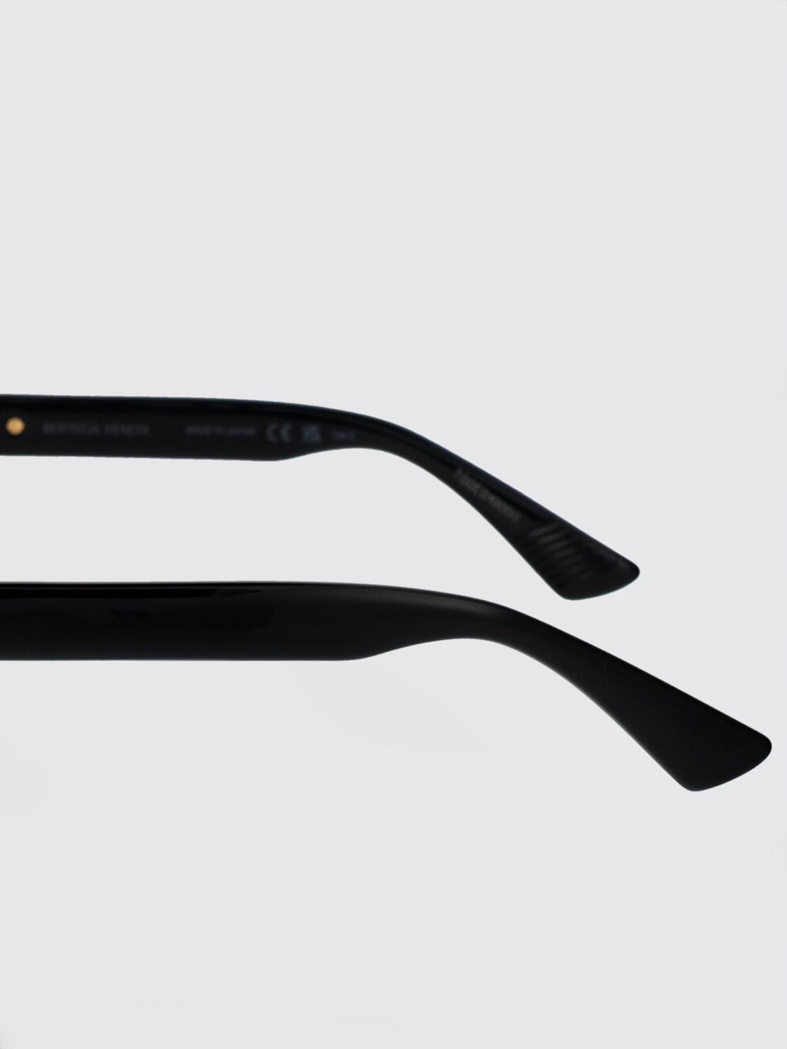 Bottega Veneta Men Bottega Veneta Men Bolt Squared Injected Acetate Sunglasses Bottega Veneta BOTTEGA VENETA