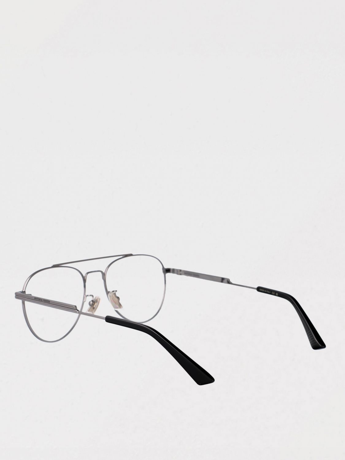 Bottega Veneta Optical Frames Men Silver BOTTEGA VENETA
