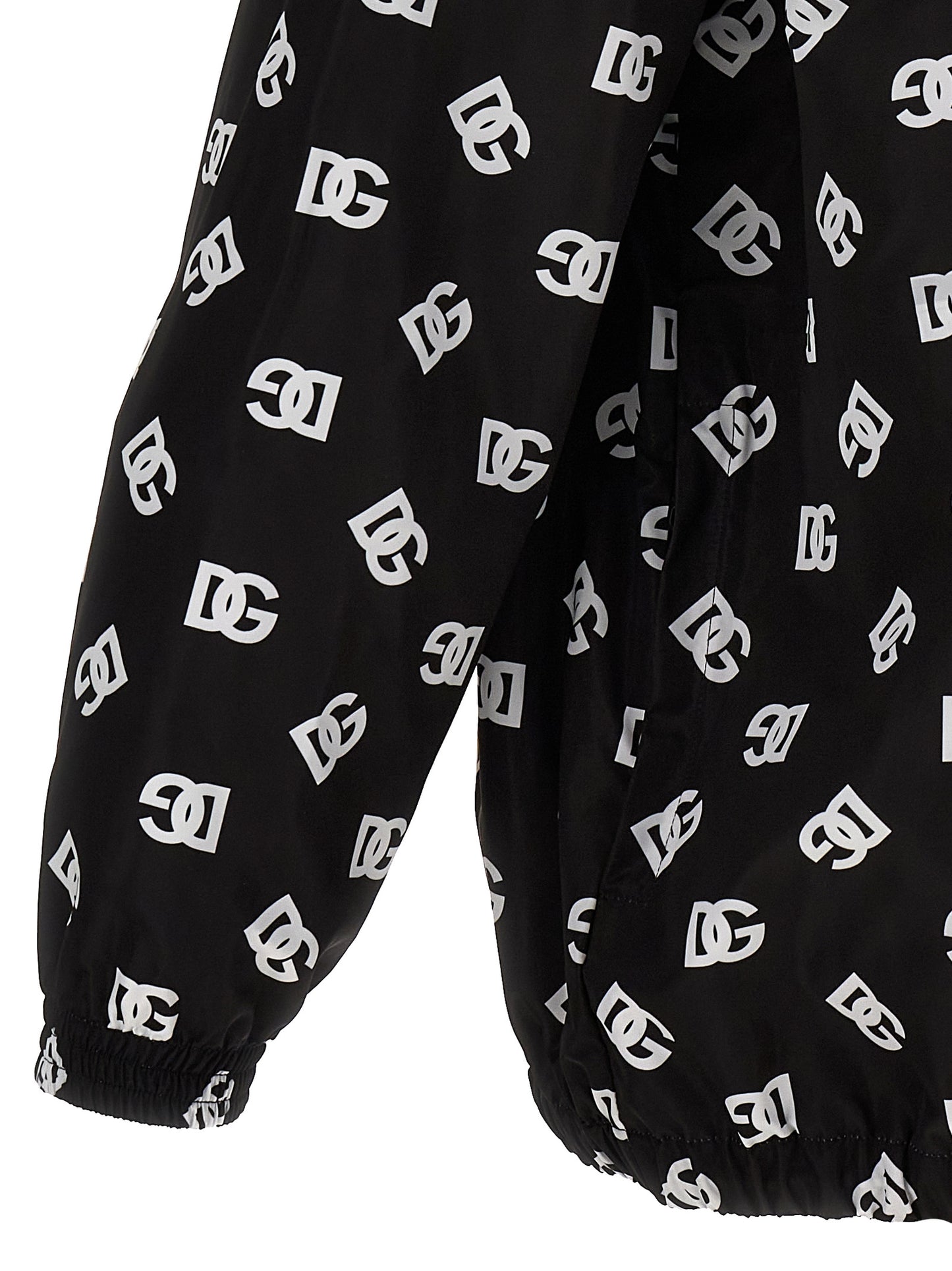 Dolce & Gabbana Men Logo Print Hooded Jacket DOLCE & GABBANA