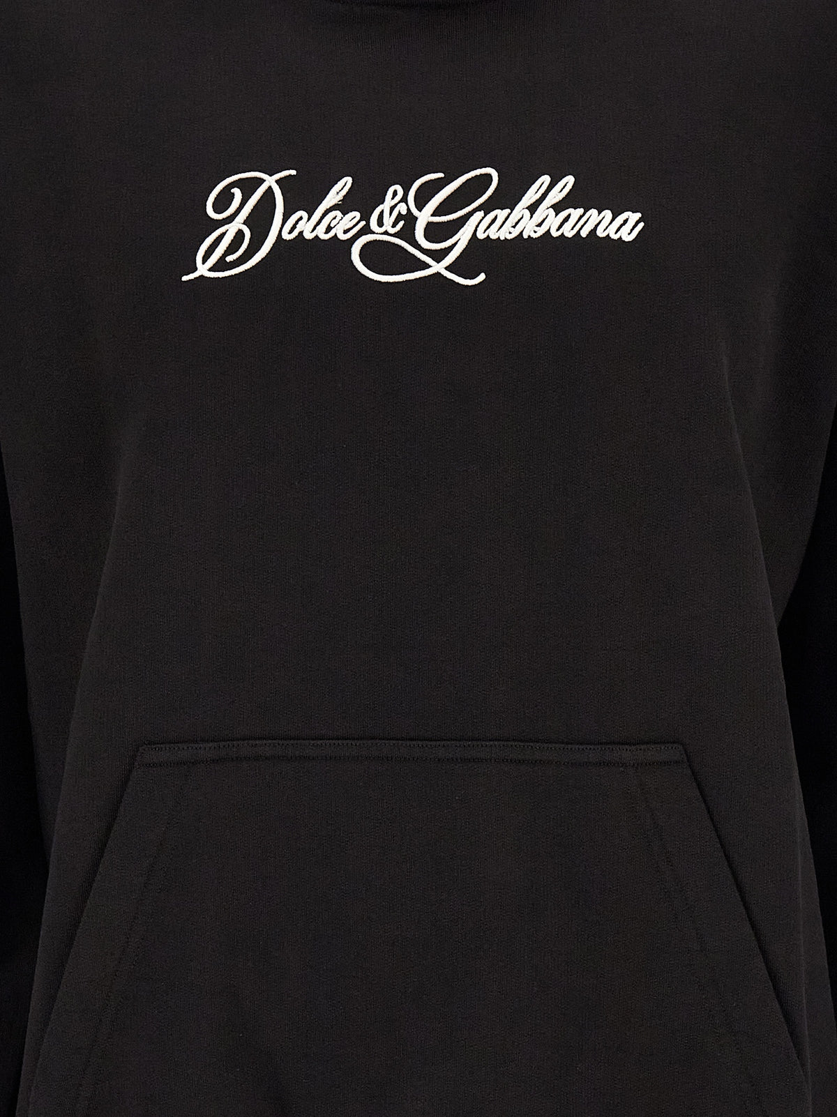 Dolce & Gabbana Men Logo Embroidery Hoodie DOLCE & GABBANA