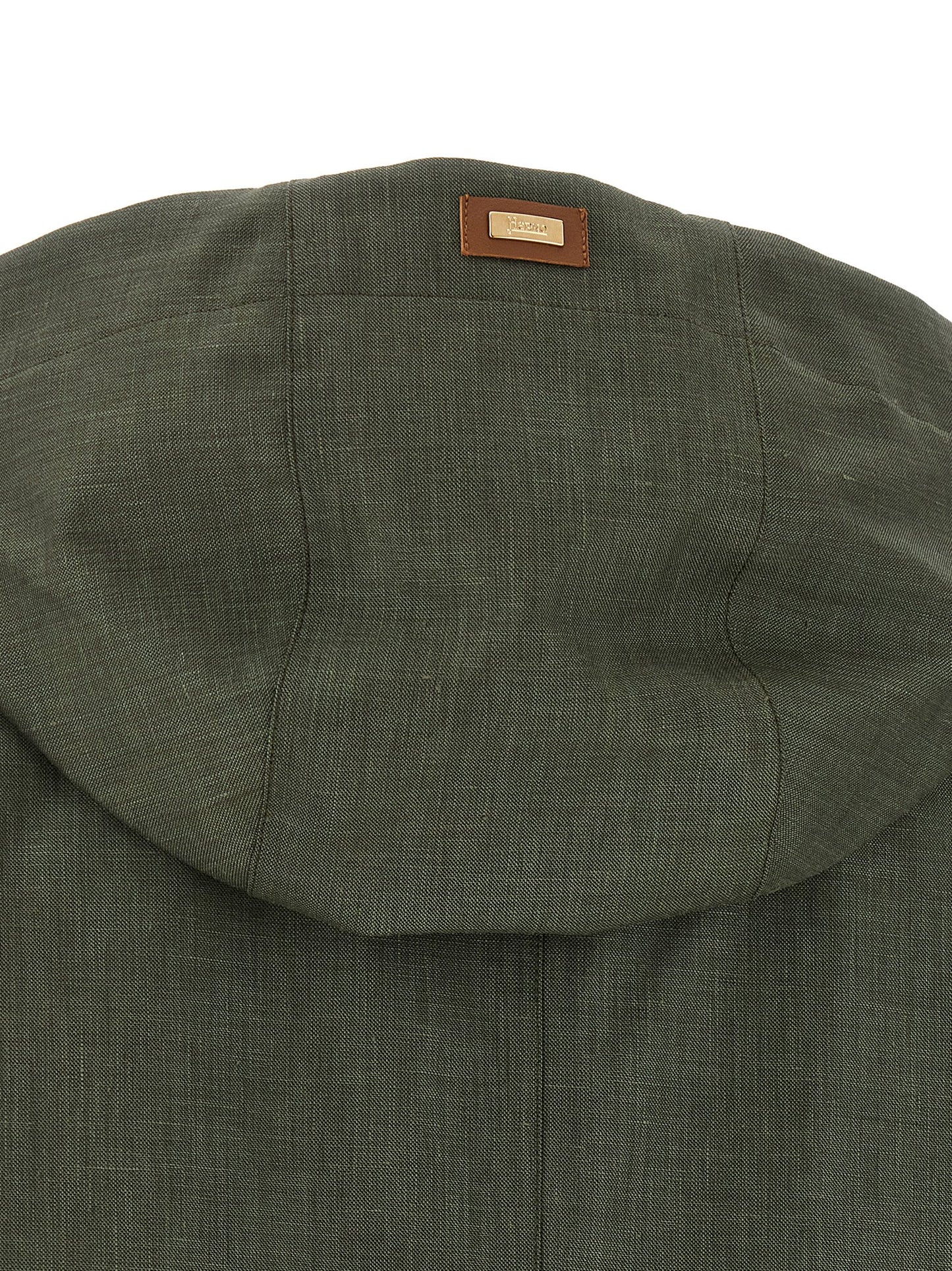 Herno Women Linen Raincoat HERNO