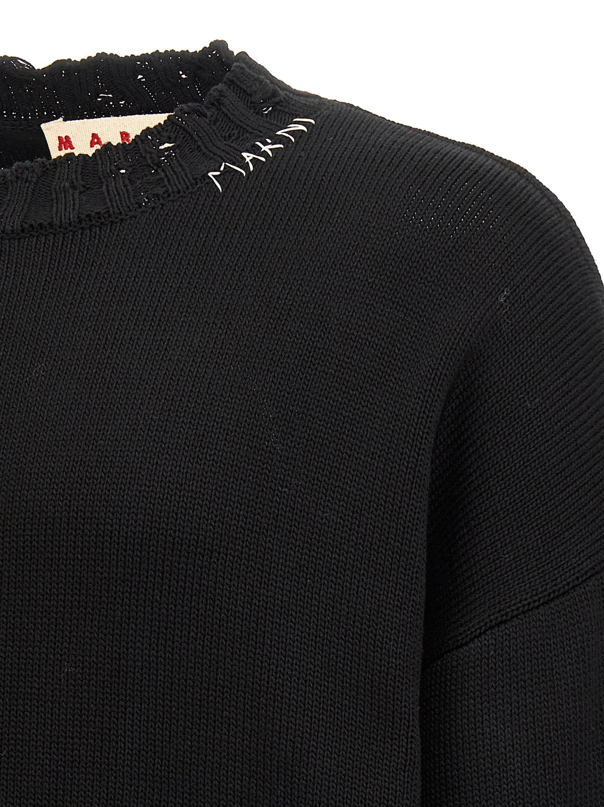 Marni Men Destroyed Effect Sweater MARNI