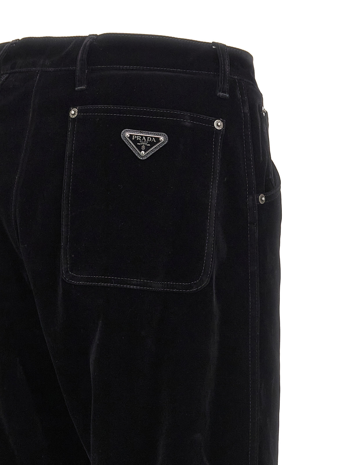 Prada Men Velvet Pants PRADA