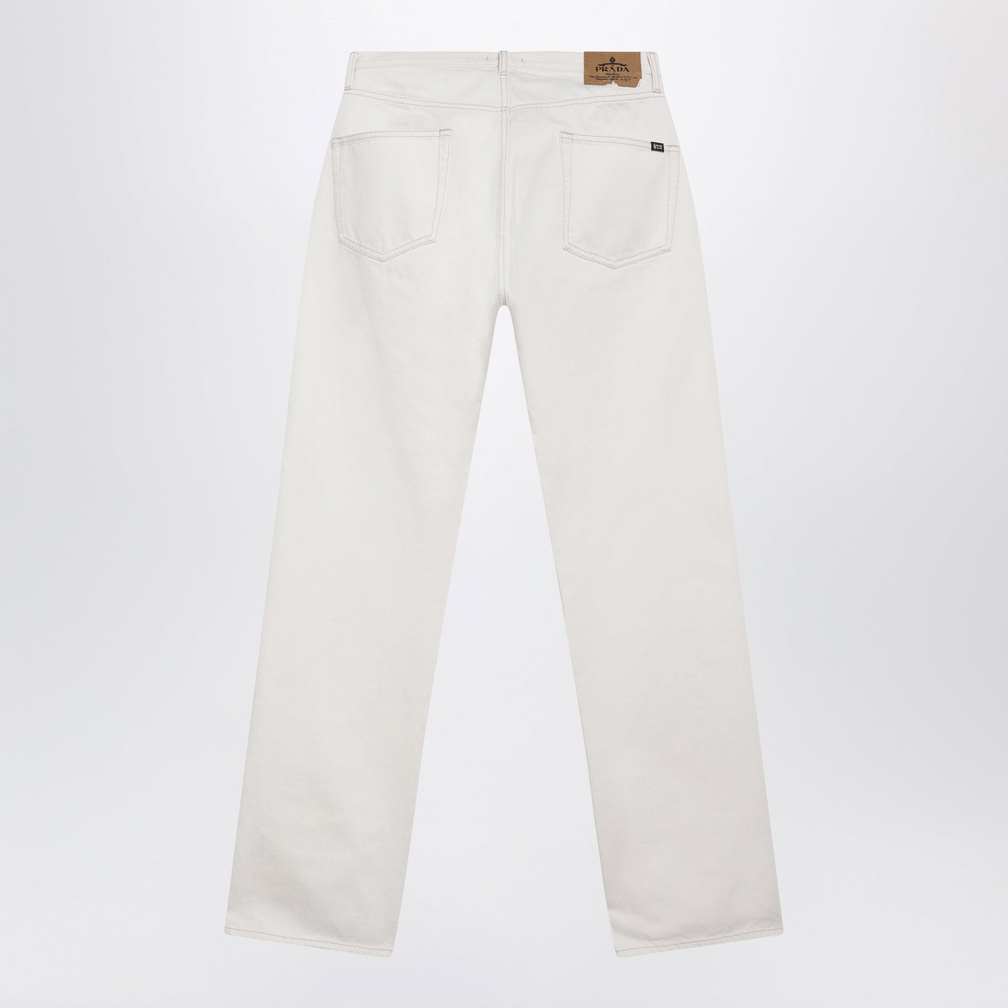 Prada White Denim Jeans Men PRADA