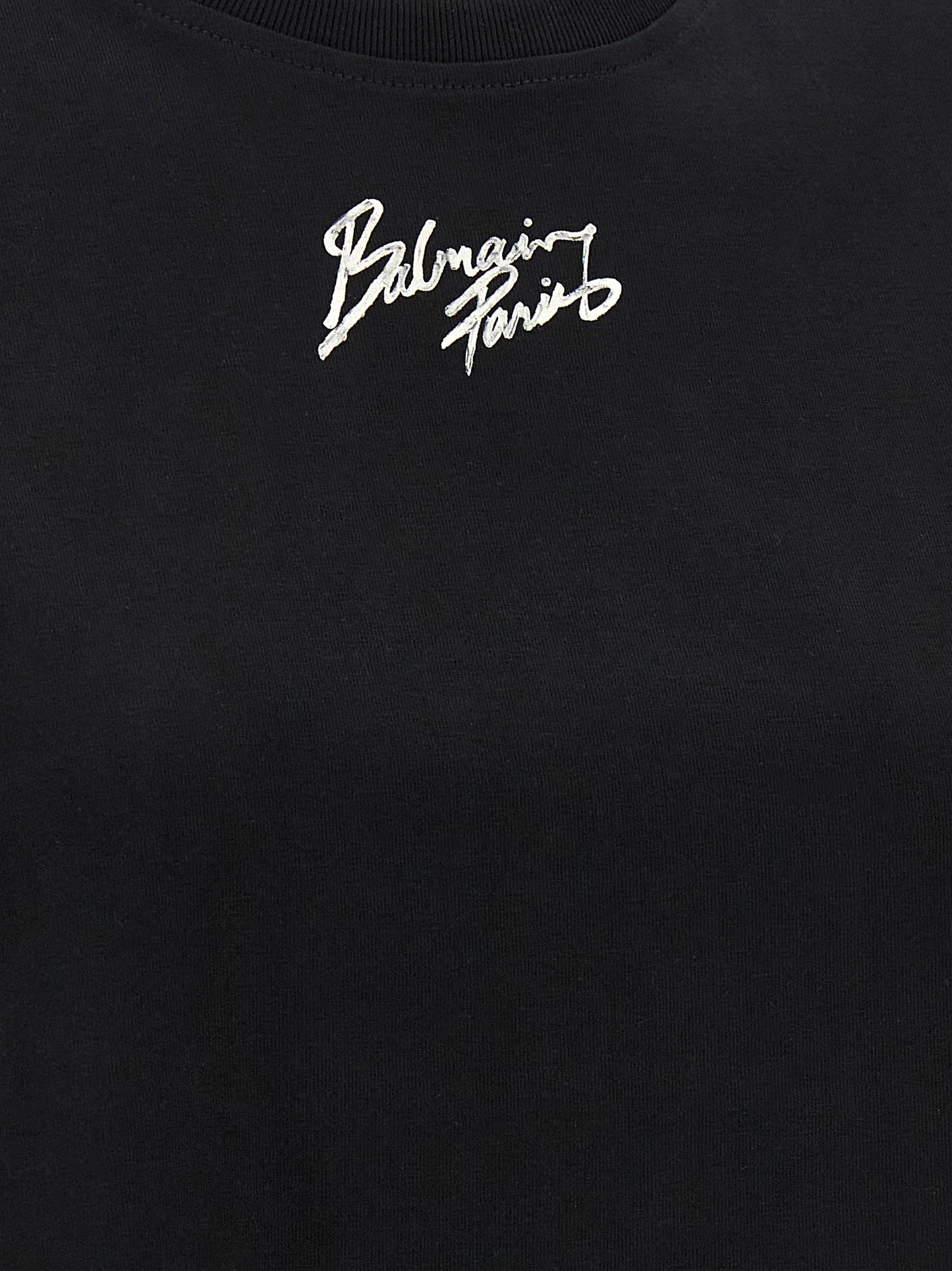 Balmain Women Cropped T-Shirt BALMAIN