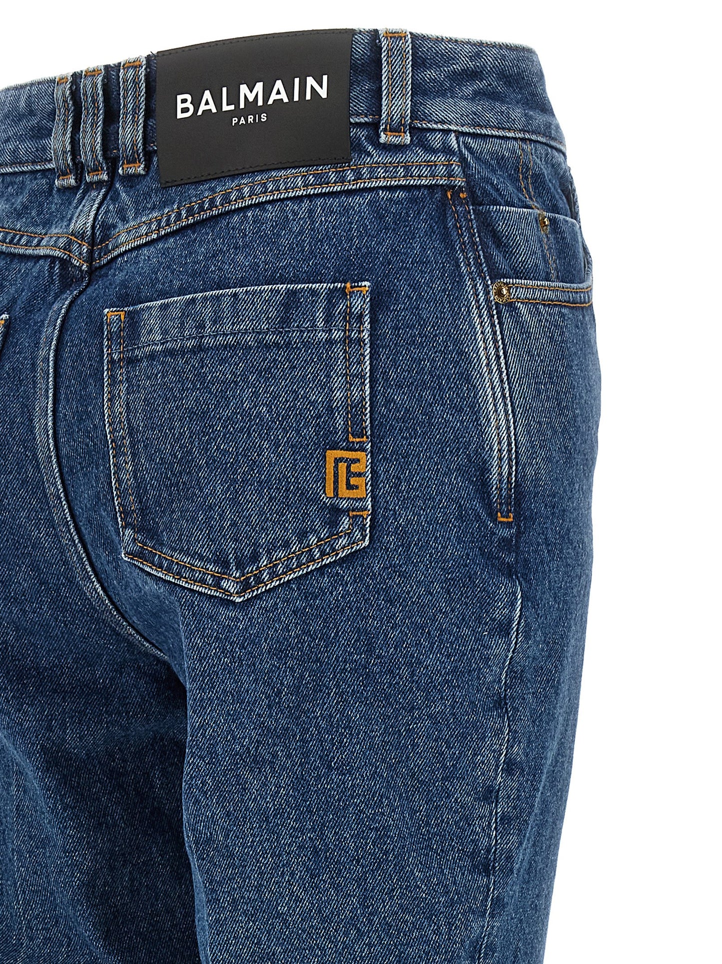 Balmain Women Embroidery Jeans BALMAIN