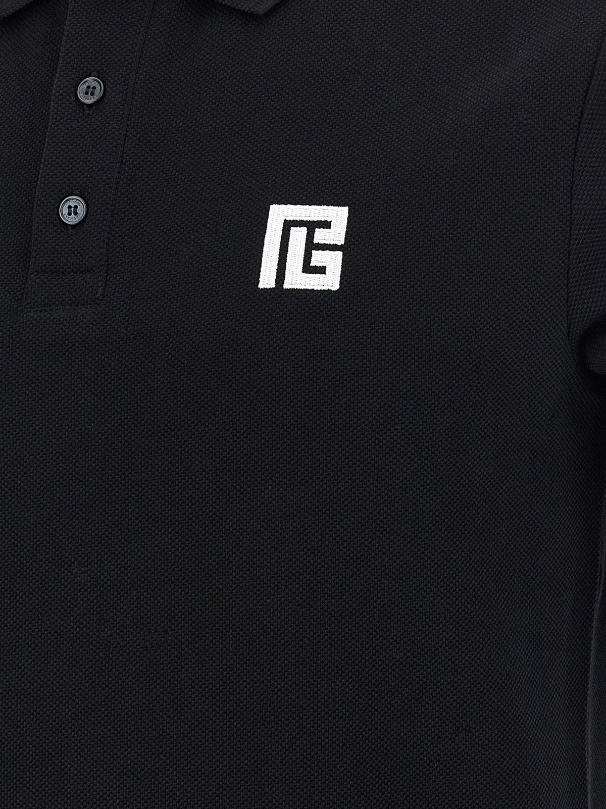 Balmain Men Embroidery Polo Shirt
