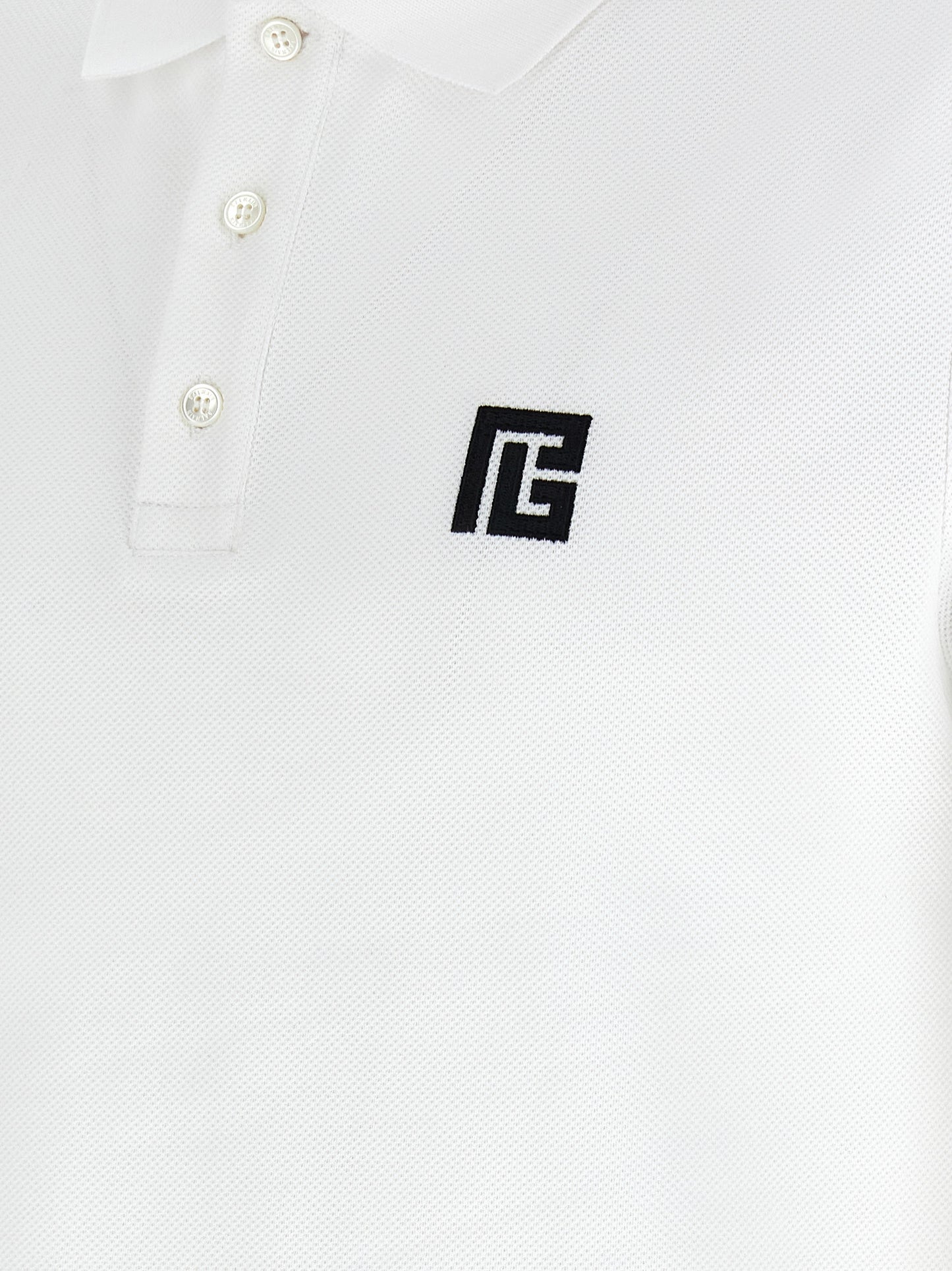 Balmain Men Embroidery Polo Shirt BALMAIN