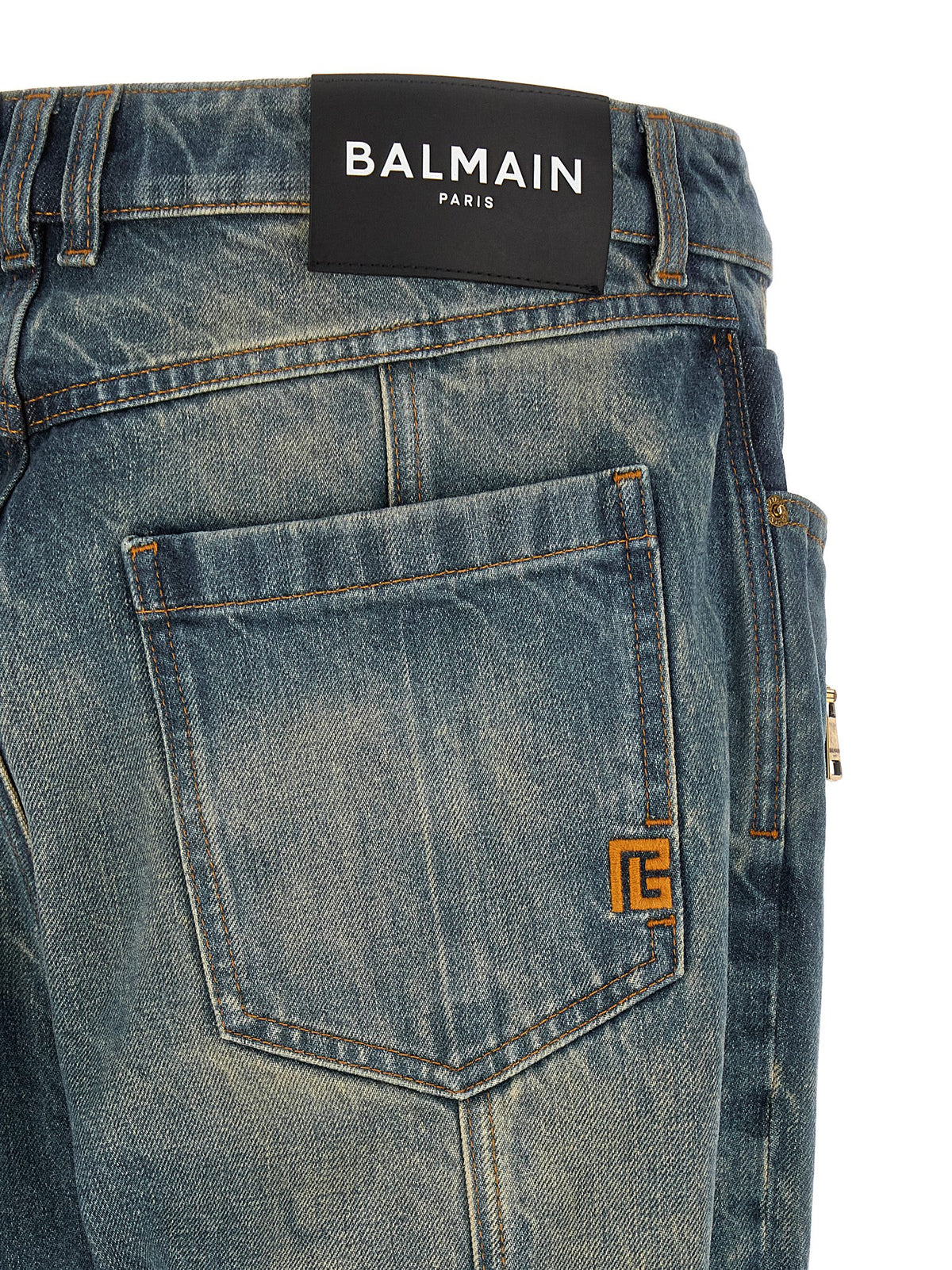 Balmain Men Biker Jeans BALMAIN