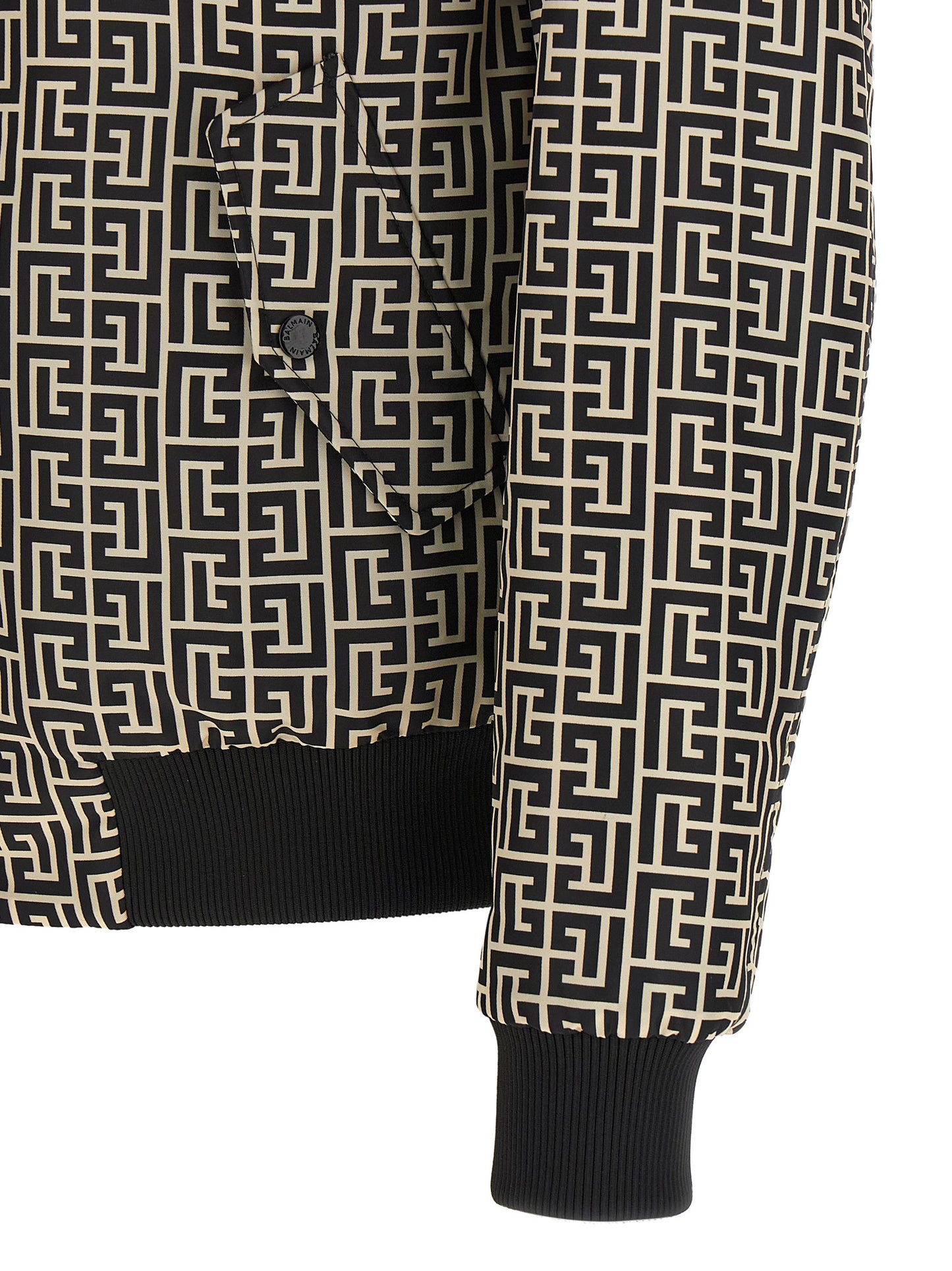 Balmain Men 'Monogram' Reversible Bomber Jacket BALMAIN