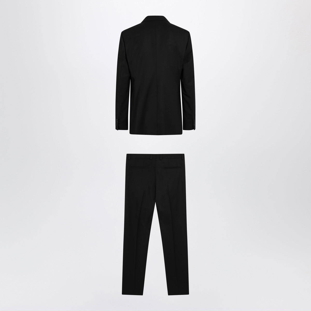 Dolce&Gabbana Martini Light Black Virgin Wool Suit Men DOLCE & GABBANA