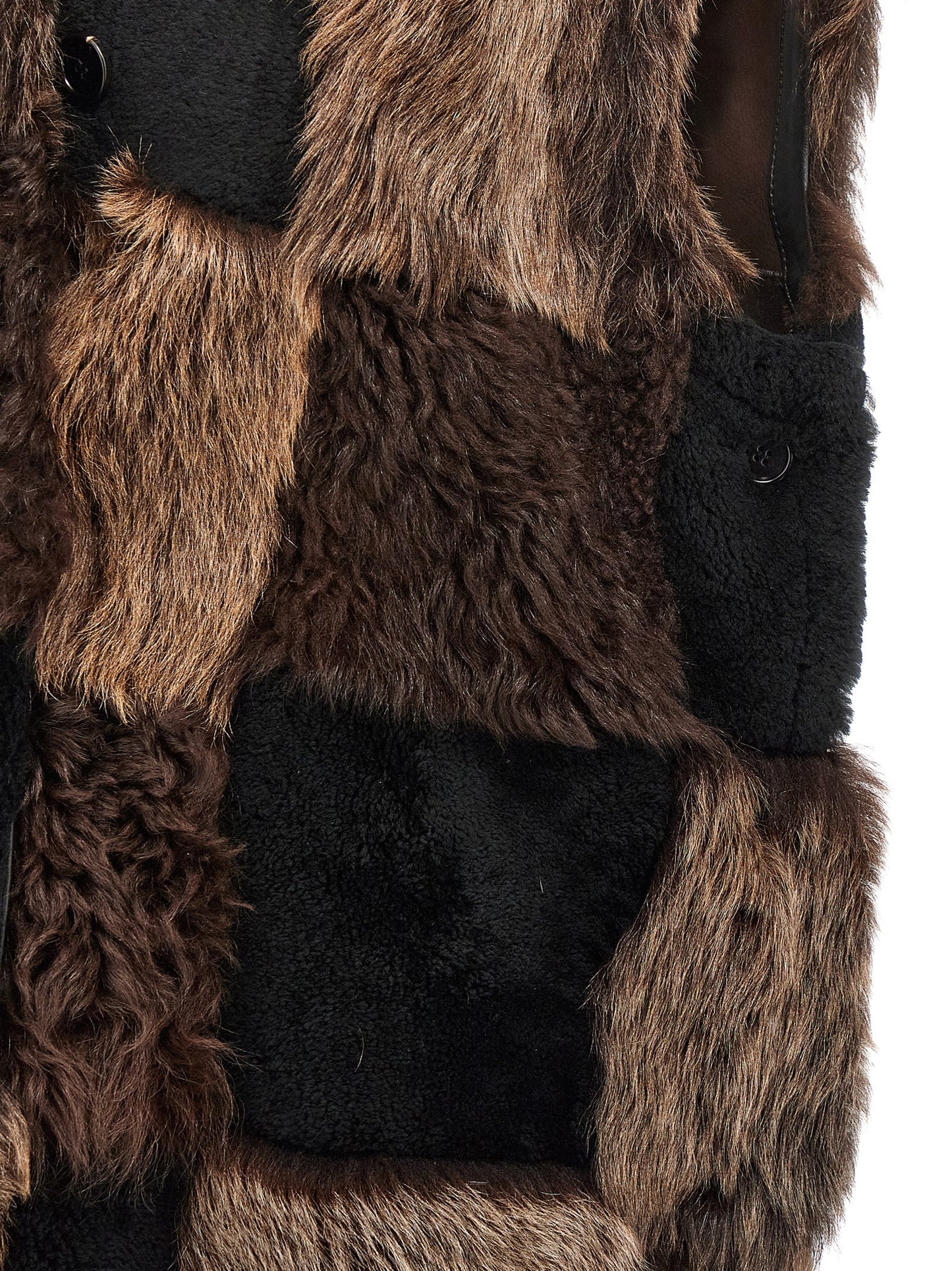 Marni Women Long Shearling Vest MARNI