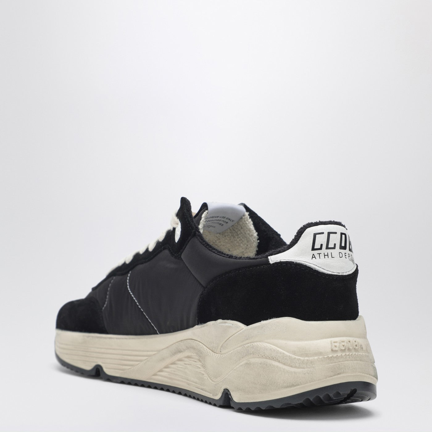 Golden Goose Running Sole Sneakers Black/White Men GOLDEN GOOSE