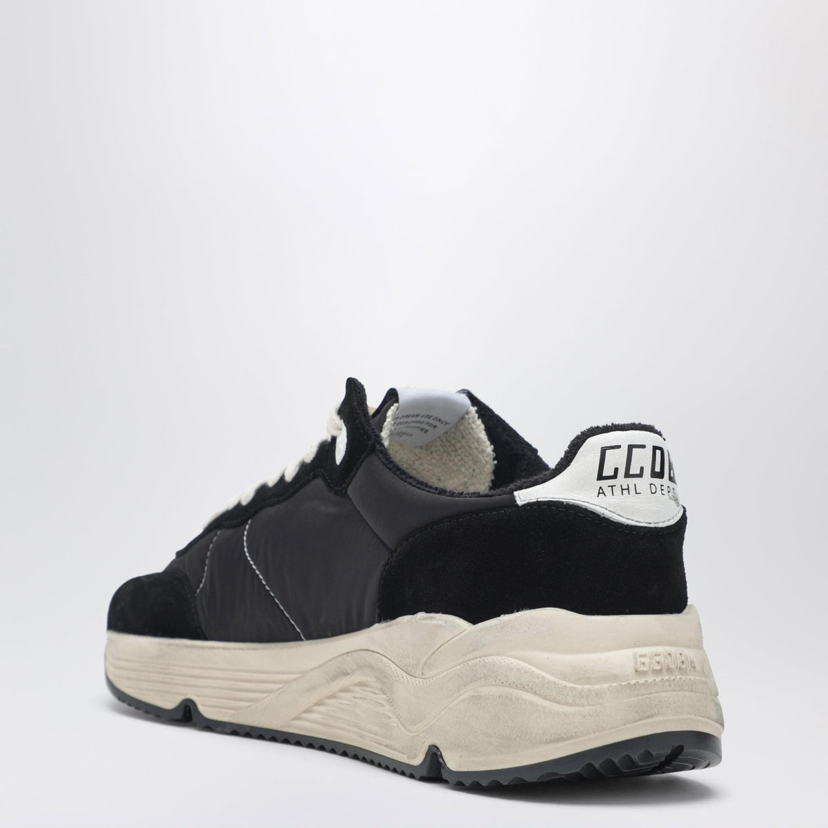 Golden Goose Running Sole Sneakers Black/White Men GOLDEN GOOSE