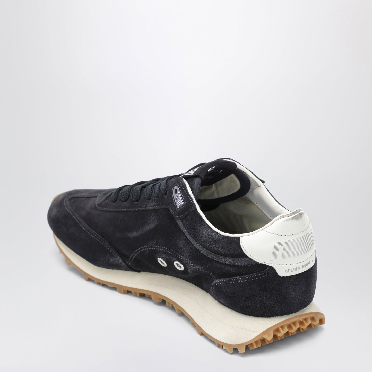 Golden Goose Marathon Sneakers In Navyblau / Milkweiãÿ Men GOLDEN GOOSE