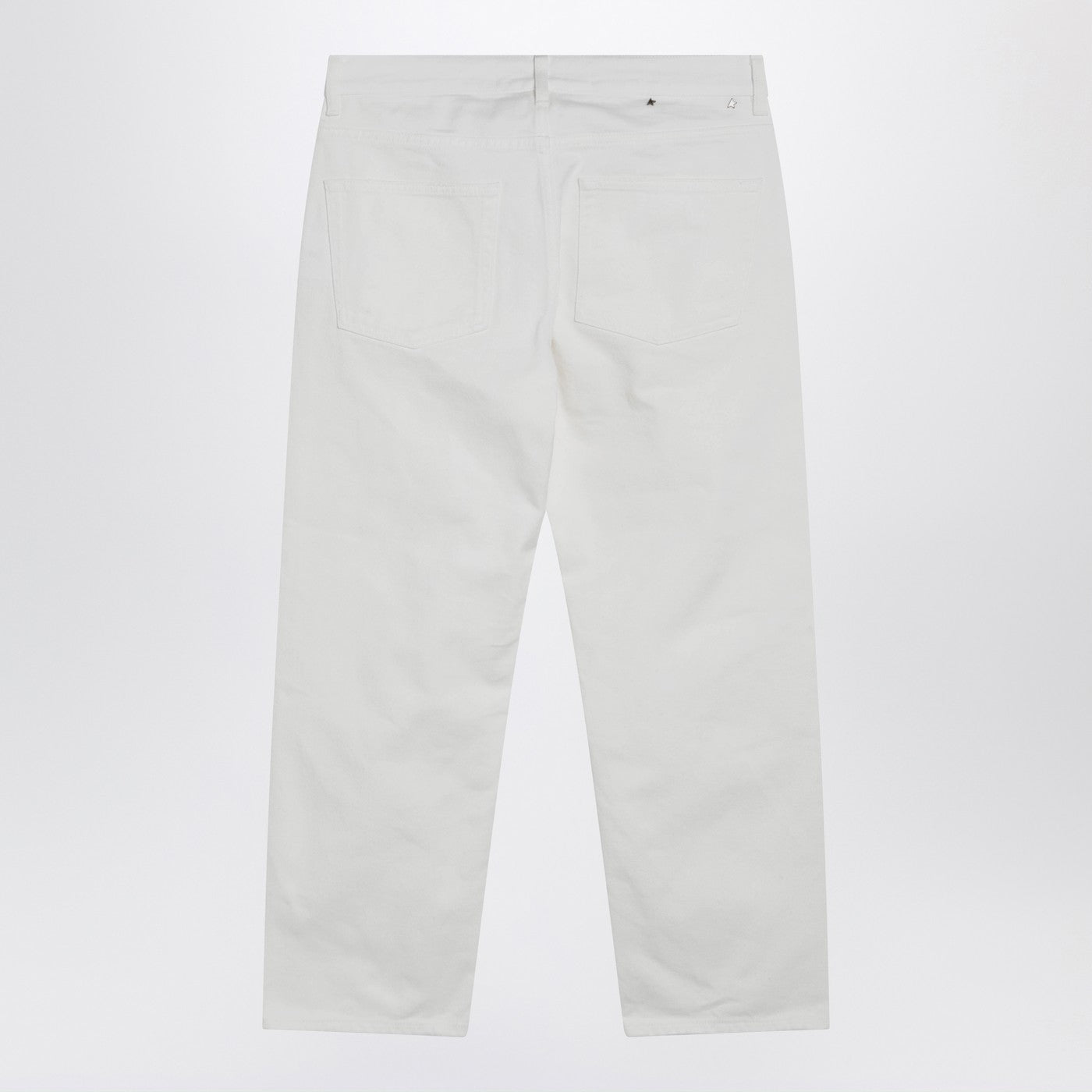 Golden Goose White Cotton Trousers Men GOLDEN GOOSE