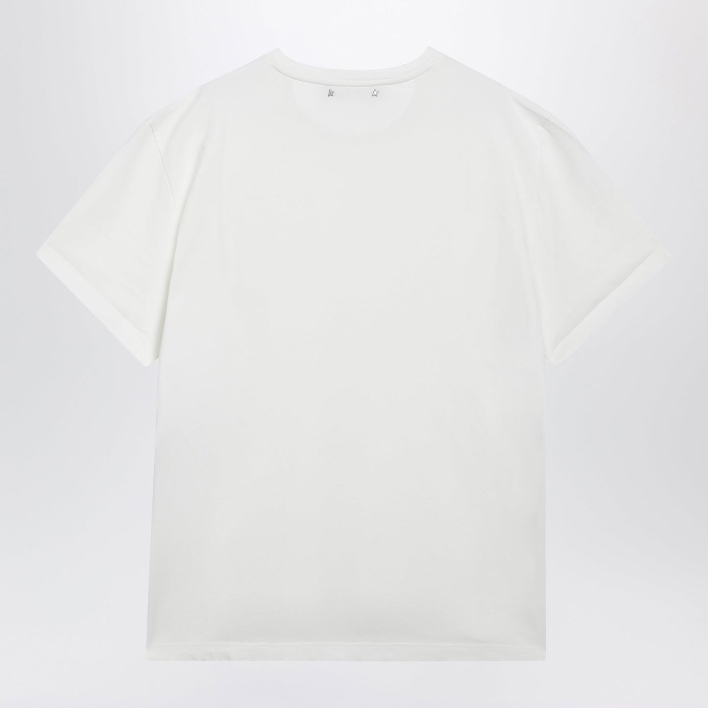 Golden Goose White Cotton T-Shirt Men GOLDEN GOOSE