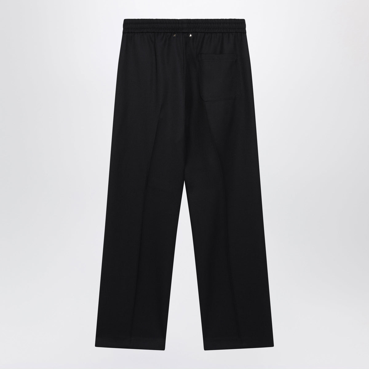 Golden Goose Straight-Leg Trousers In Cotton-Wool Blend, Dark Blue Men GOLDEN GOOSE