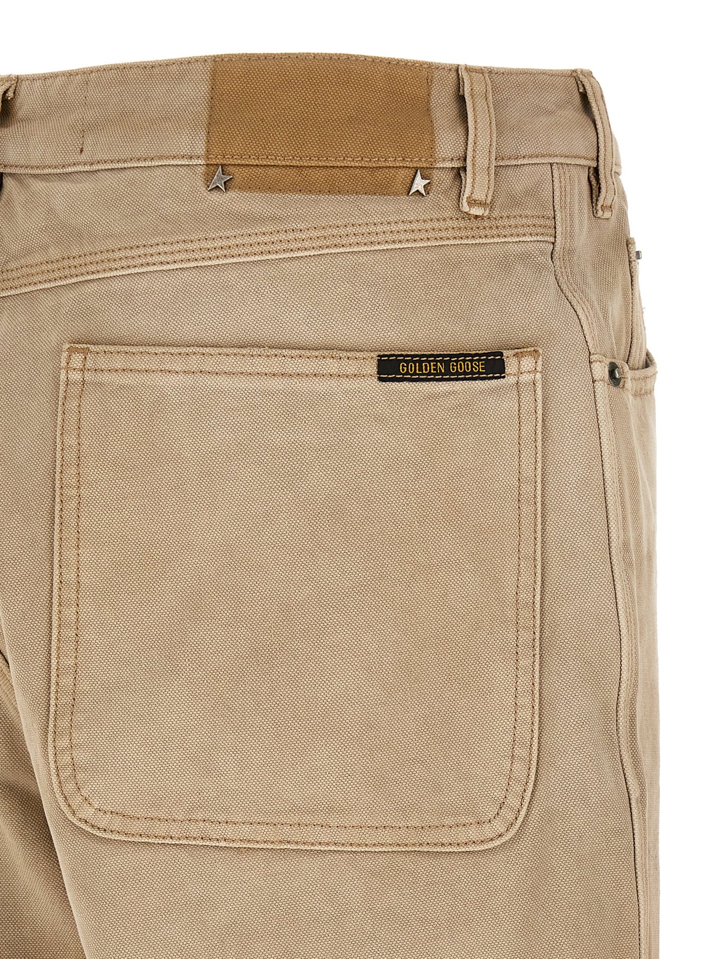 Golden Goose Men Journey Russell Trousers With Check Lapels GOLDEN GOOSE
