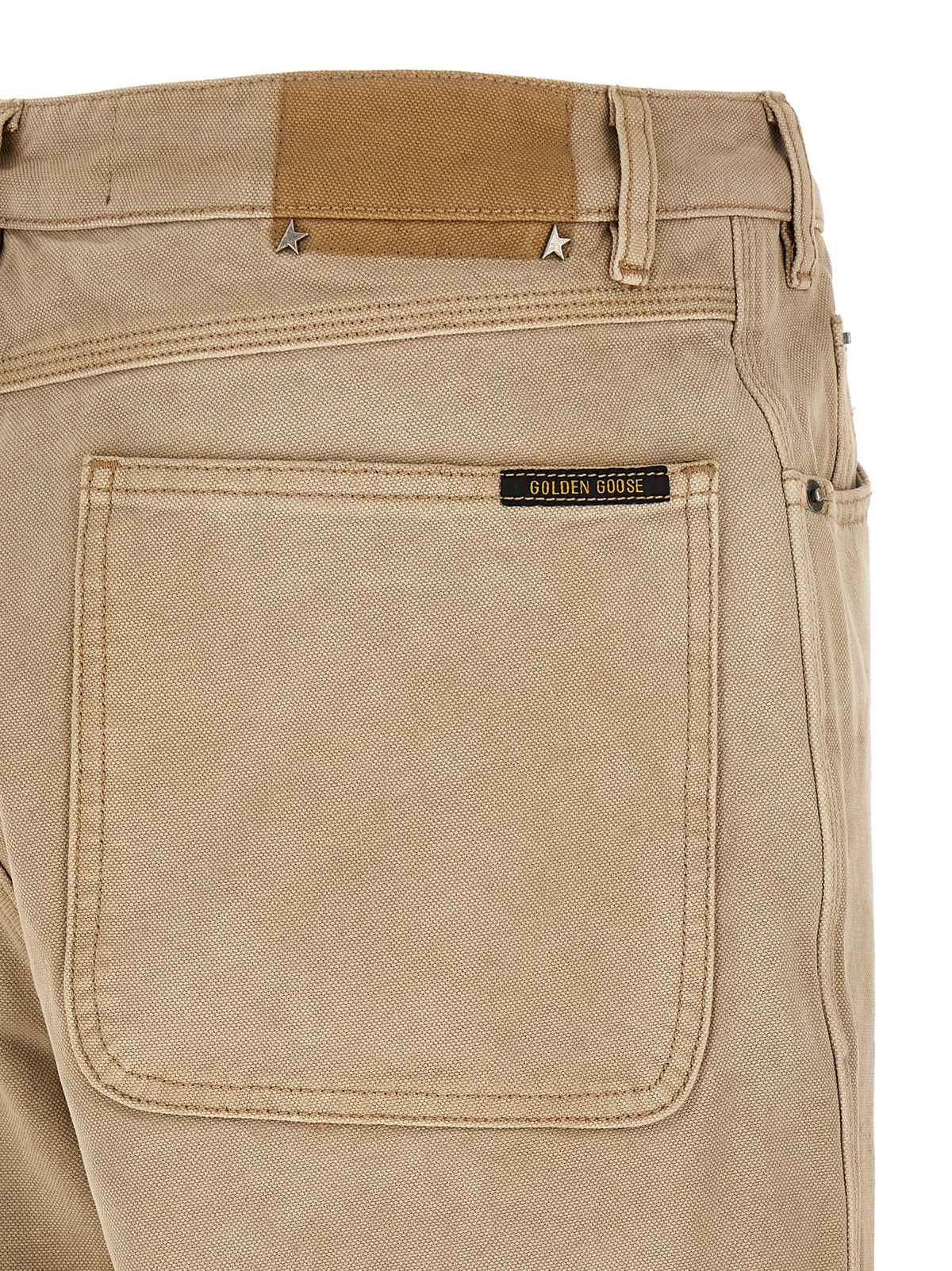 Golden Goose Men Journey Russell Trousers With Check Lapels GOLDEN GOOSE