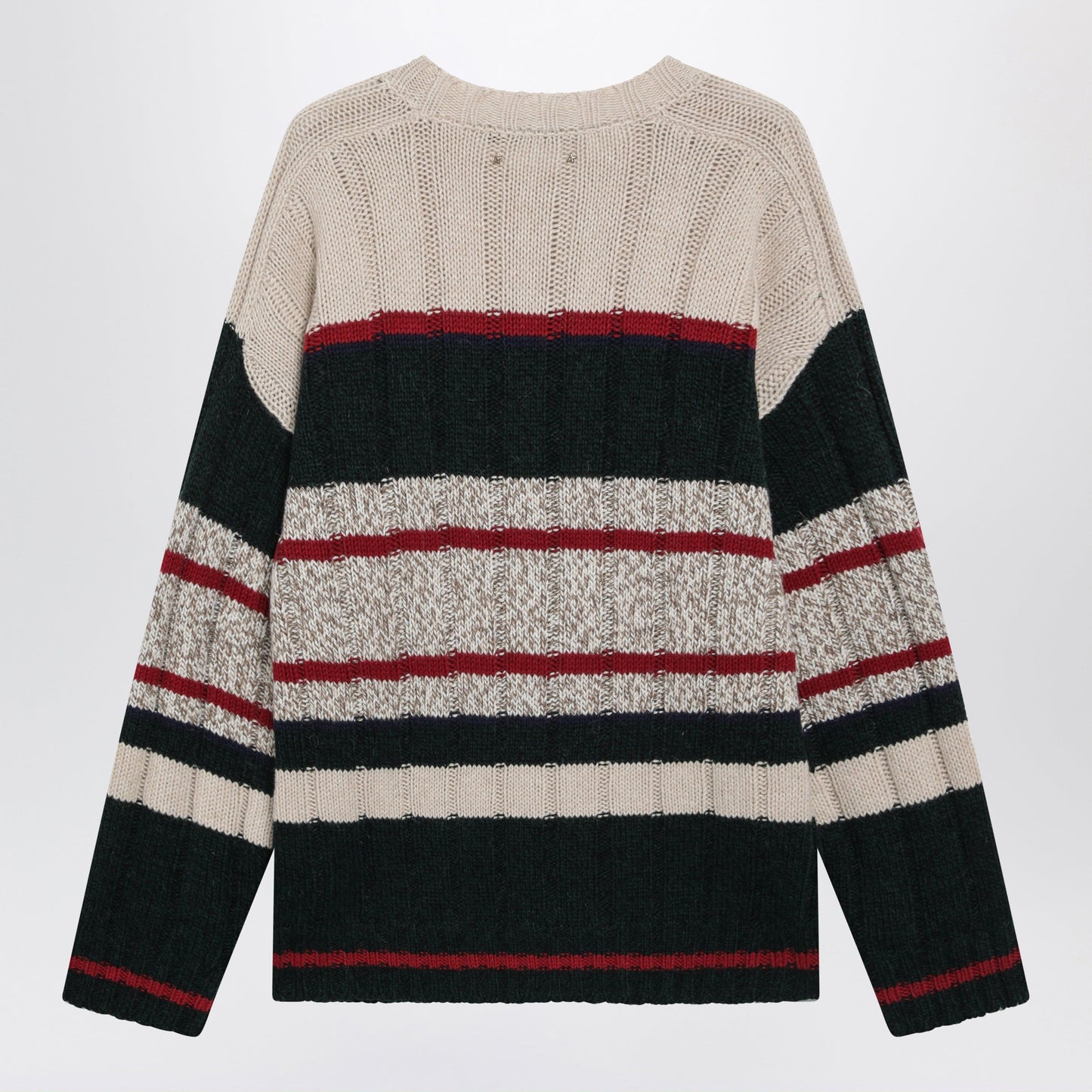 Golden Goose Multicolour Striped Jumper In Alpaca Blend Men GOLDEN GOOSE