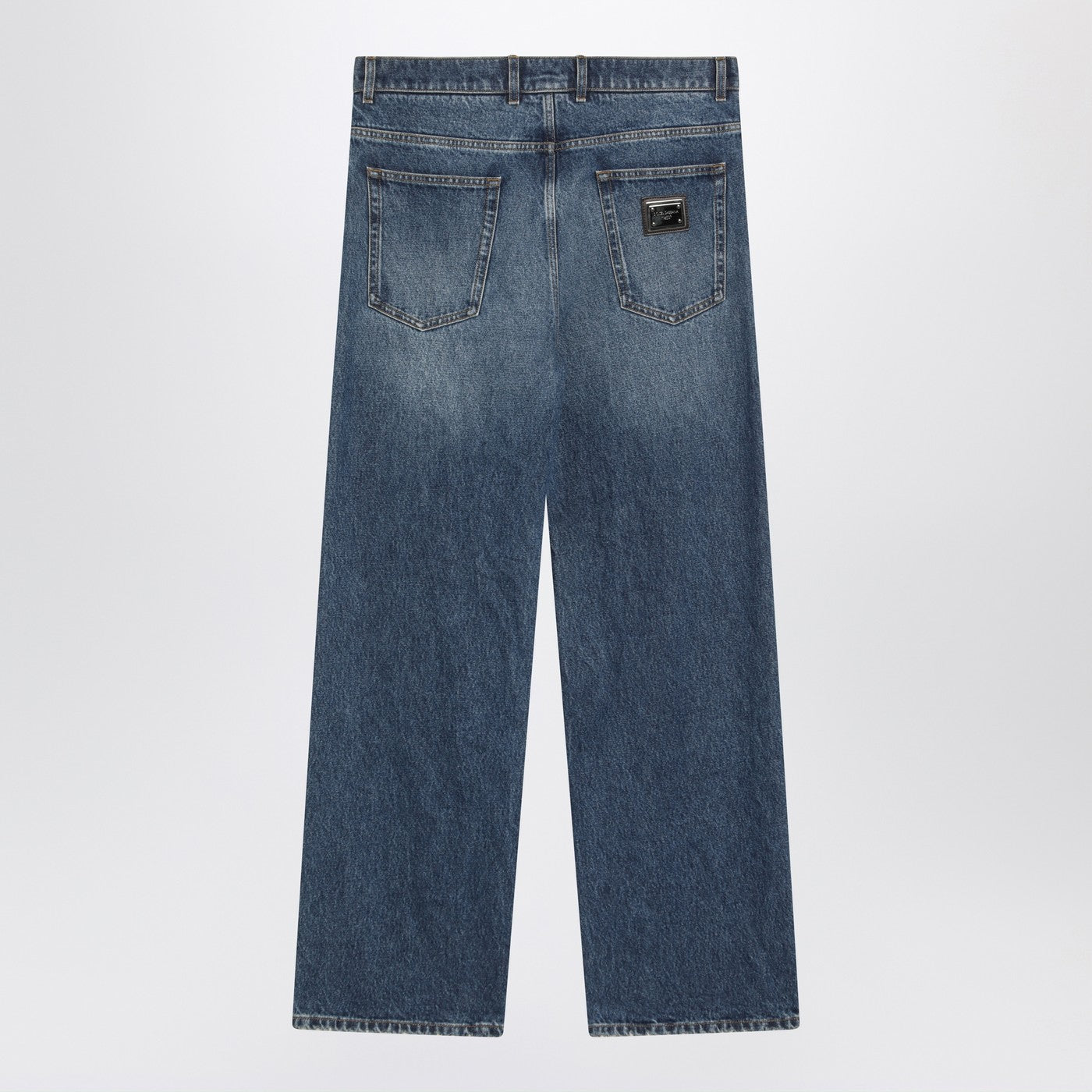 Dolce&Gabbana Blue Washed Over Jeans Men DOLCE & GABBANA