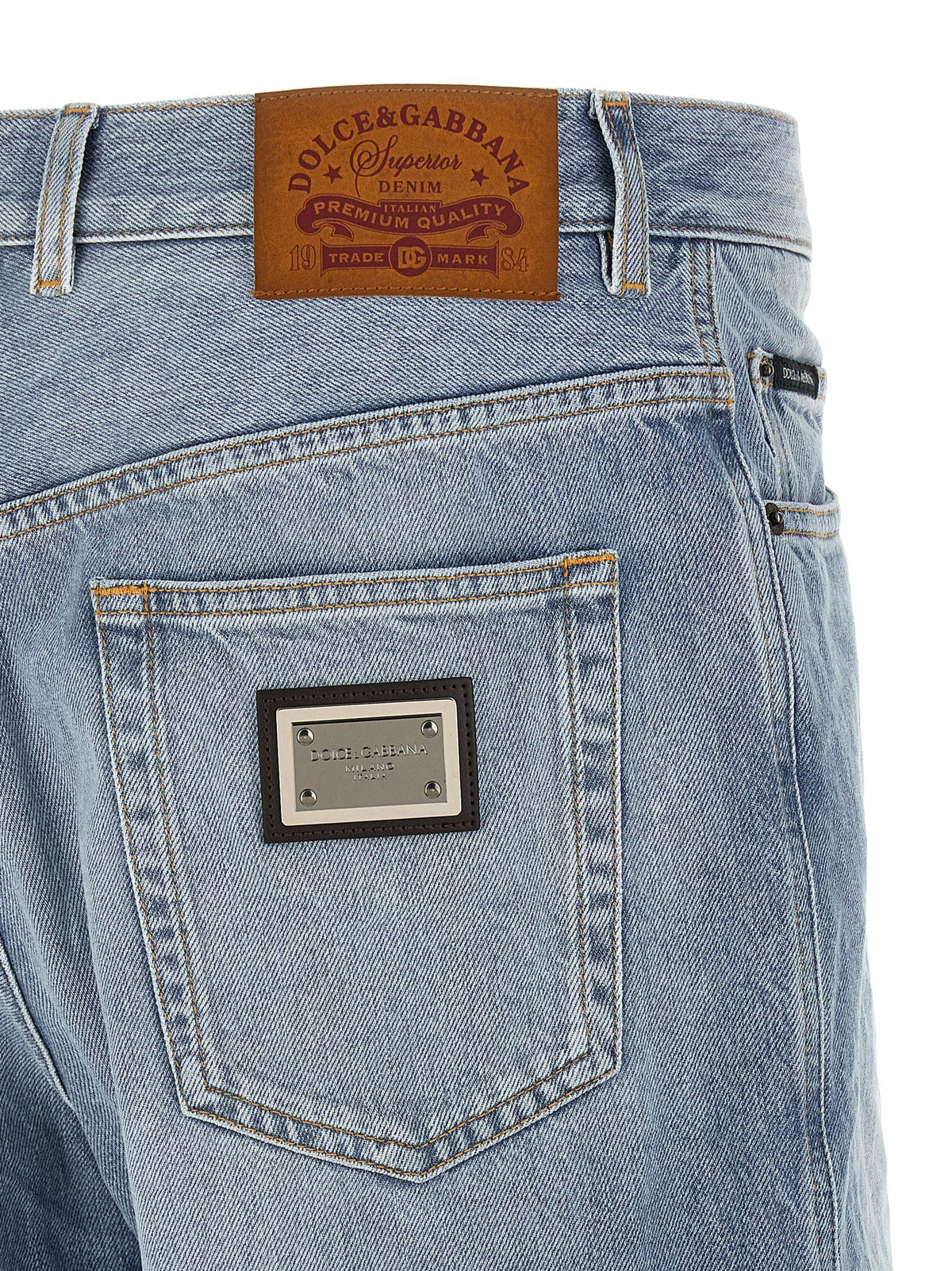 Dolce & Gabbana Men Denim Bermuda Shorts DOLCE & GABBANA