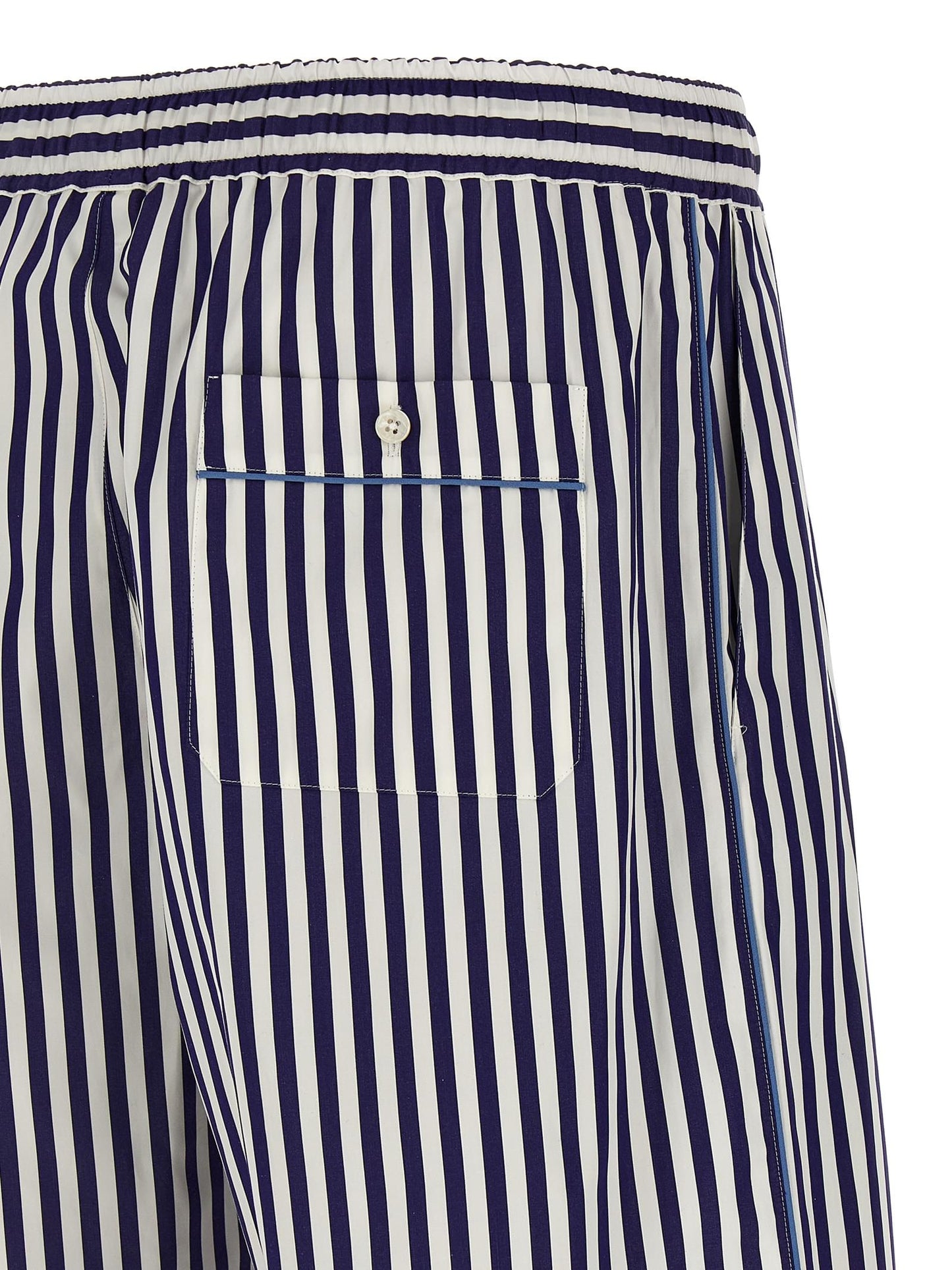 Dolce & Gabbana Men Striped Bermuda Shorts DOLCE & GABBANA