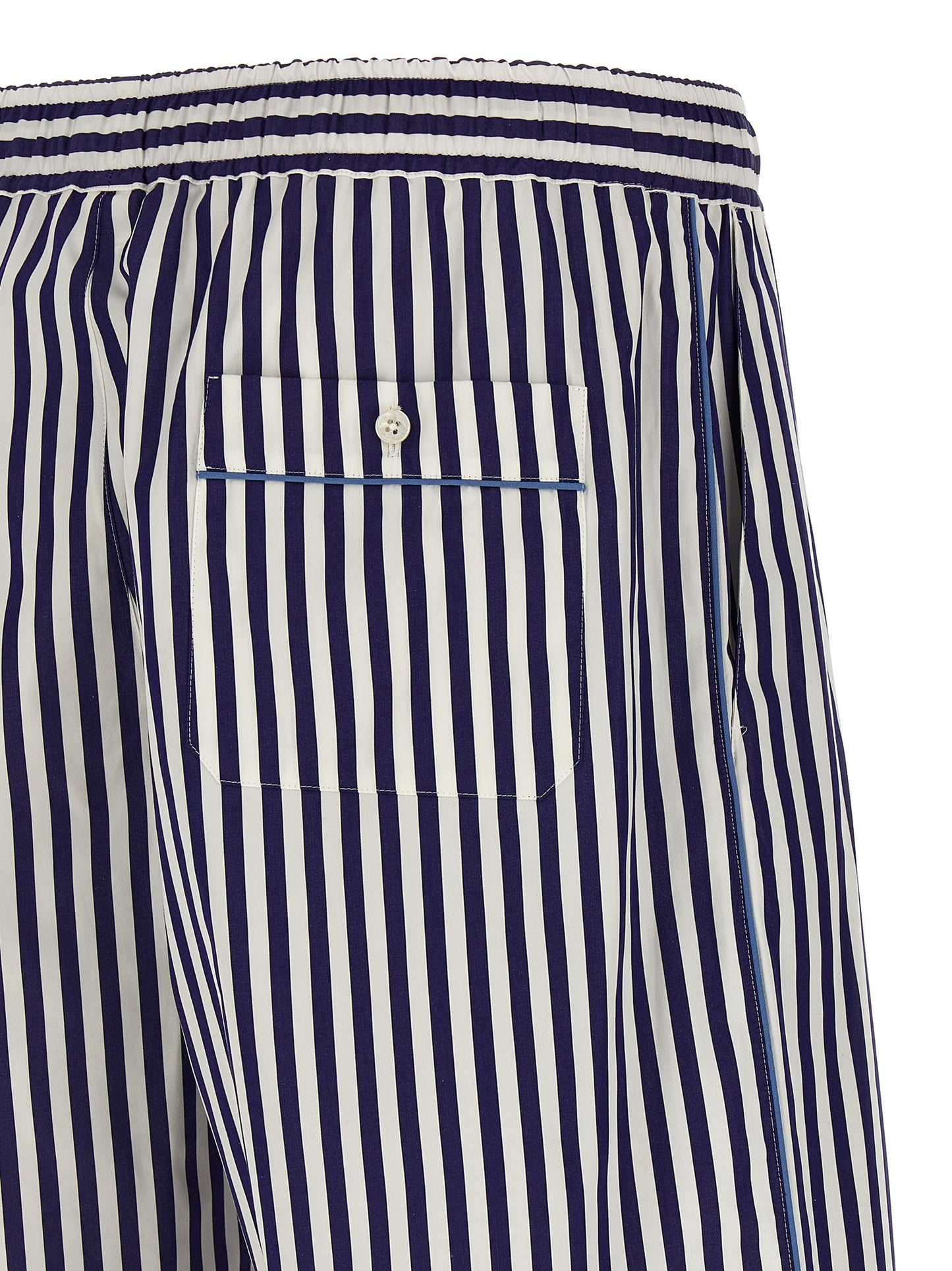 Dolce & Gabbana Men Striped Bermuda Shorts DOLCE & GABBANA