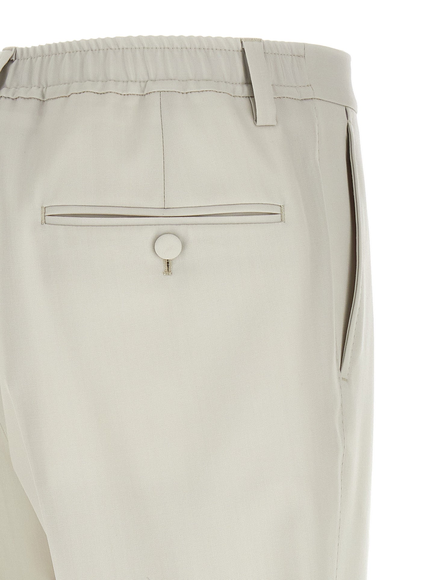 Dolce & Gabbana Men Poplin Wool Pants DOLCE & GABBANA