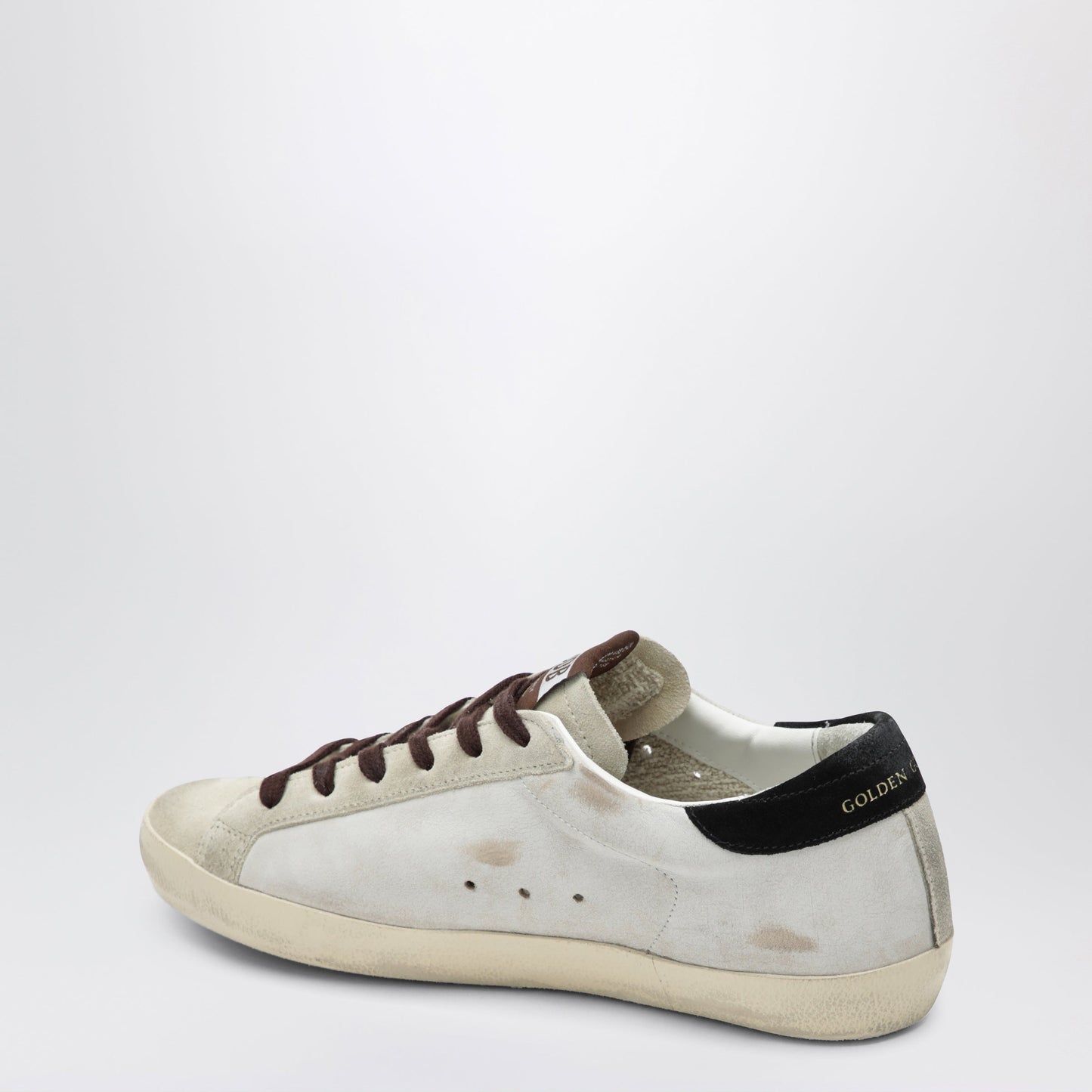 Golden Goose Golden Goose Super-Star Sneakers In White With Animal-Print Star Women GOLDEN GOOSE
