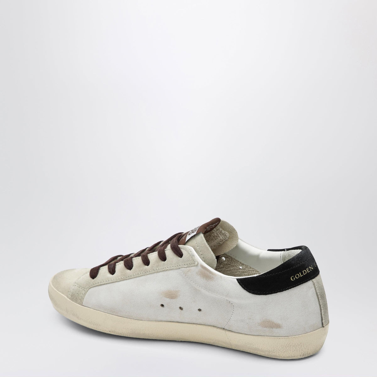 Golden Goose Golden Goose Super-Star Sneakers In White With Animal-Print Star Women GOLDEN GOOSE