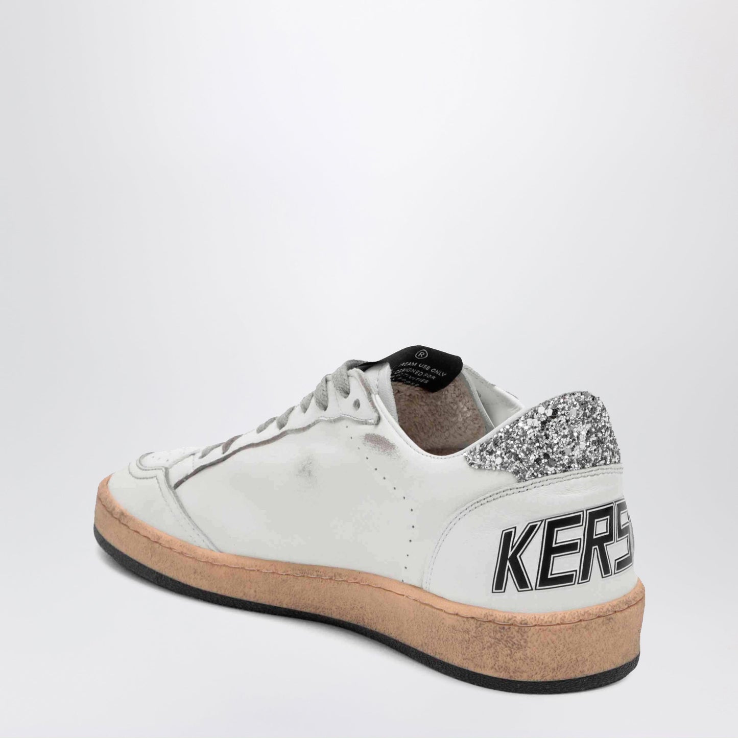 Golden Goose Ball Star White/Silver Trainer Women GOLDEN GOOSE