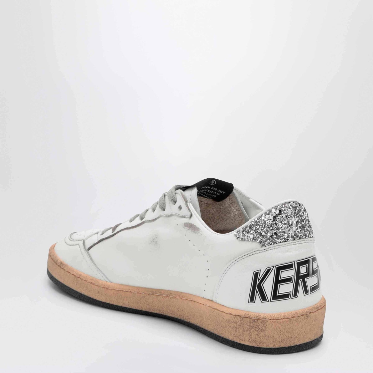 Golden Goose Ball Star White/Silver Trainer Women GOLDEN GOOSE