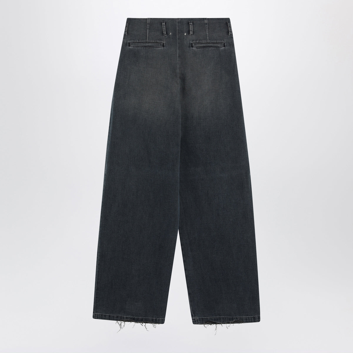 Golden Goose Blue Cotton Trousers Women GOLDEN GOOSE