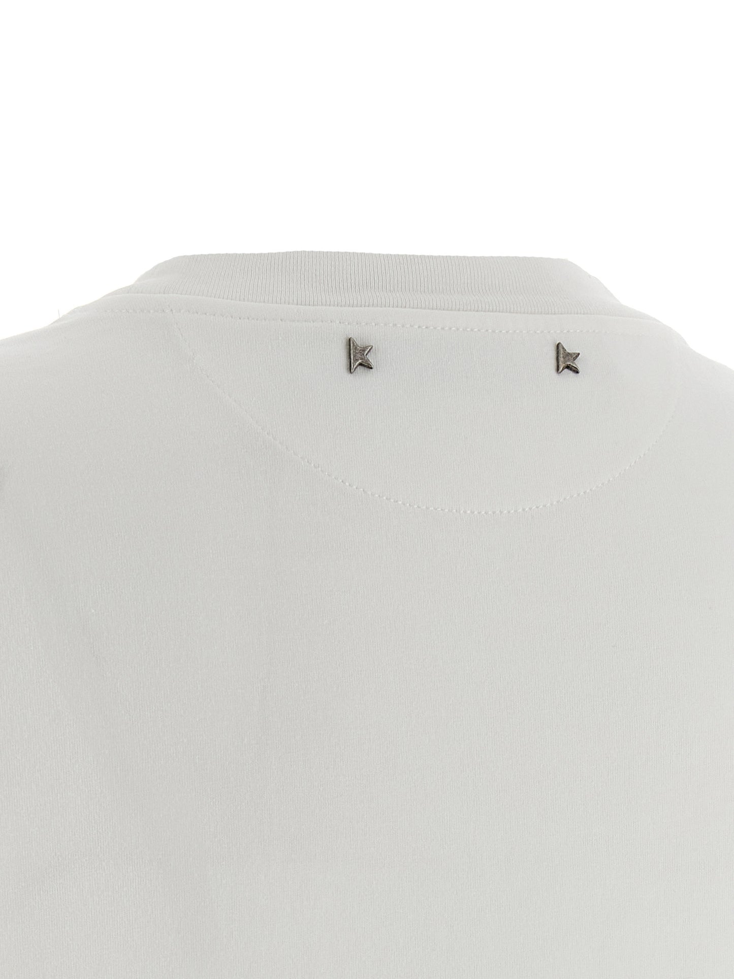 Golden Goose Women Crystal Crew Neck T-Shirt GOLDEN GOOSE