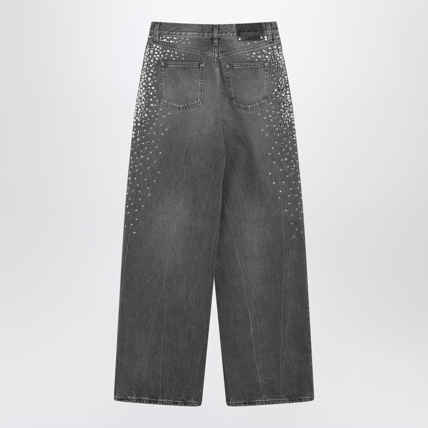Golden Goose Melody Vintage-Wash Cotton Boyfriend Jeans, Grey Women GOLDEN GOOSE