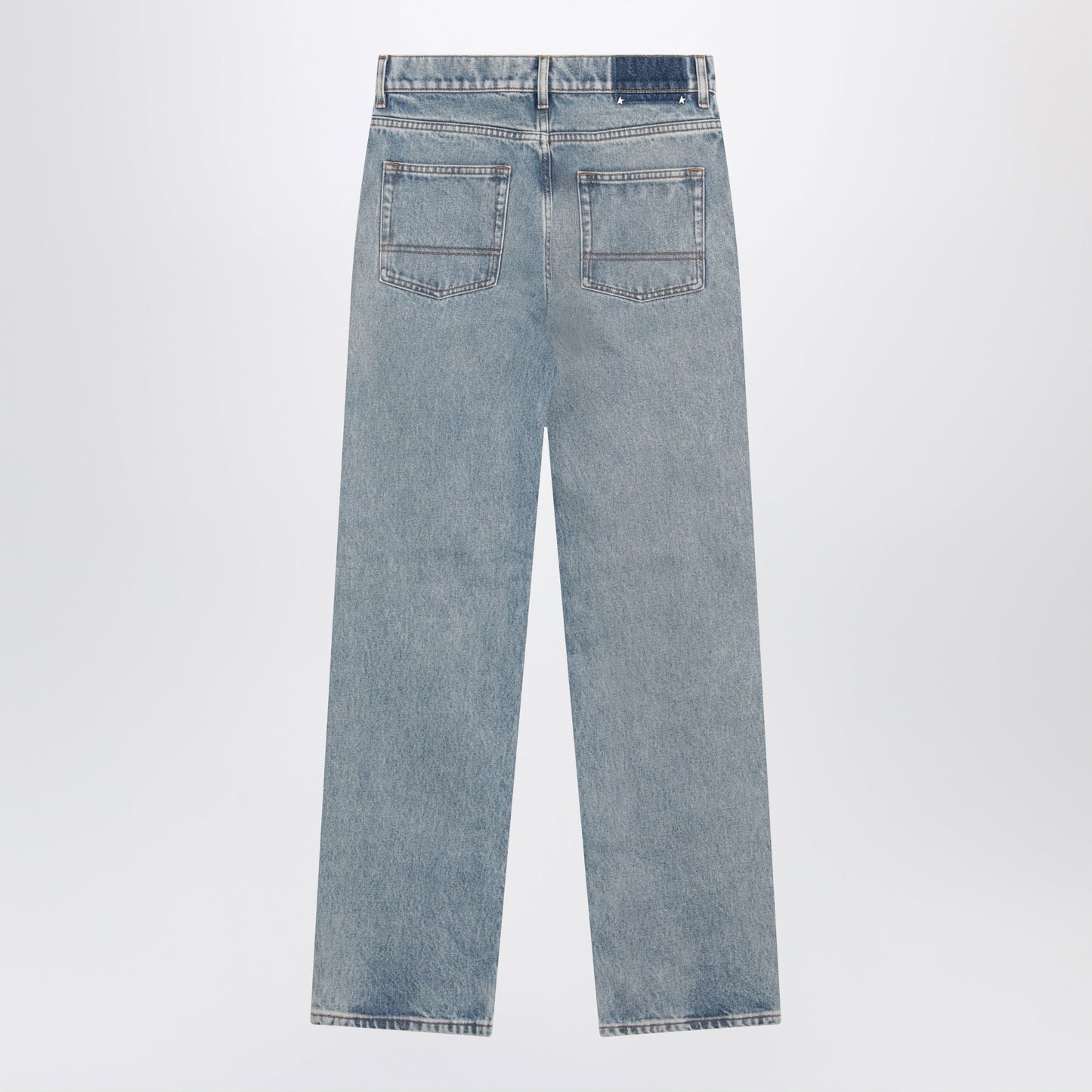 Golden Goose Light Blue Washed-Effect Jeans Women GOLDEN GOOSE