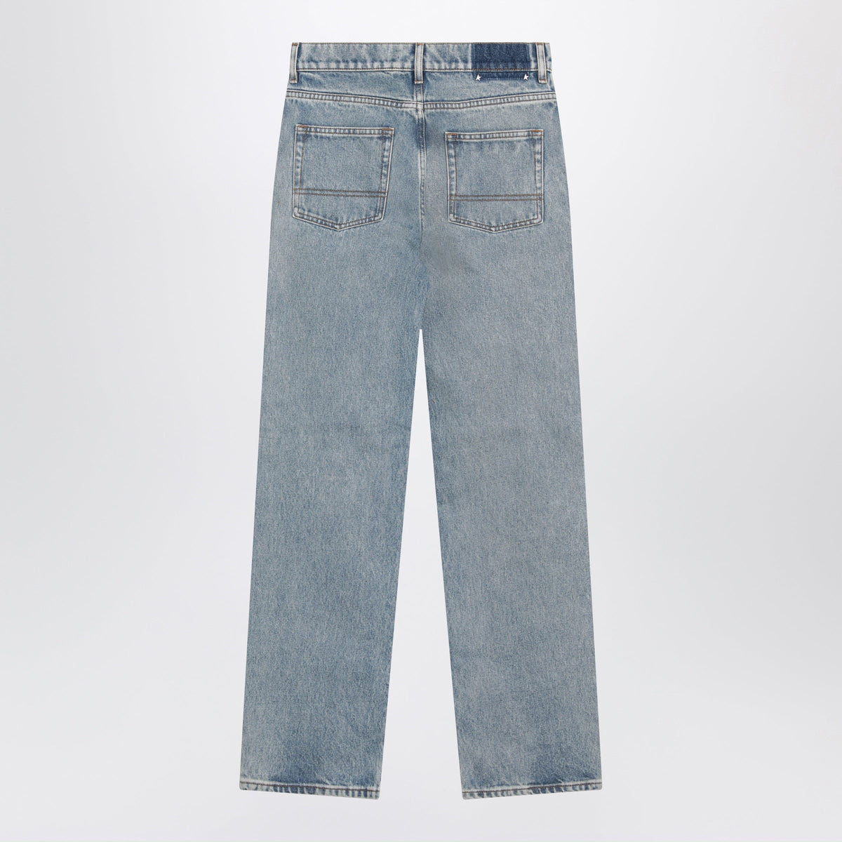 Golden Goose Light Blue Washed-Effect Jeans Women GOLDEN GOOSE
